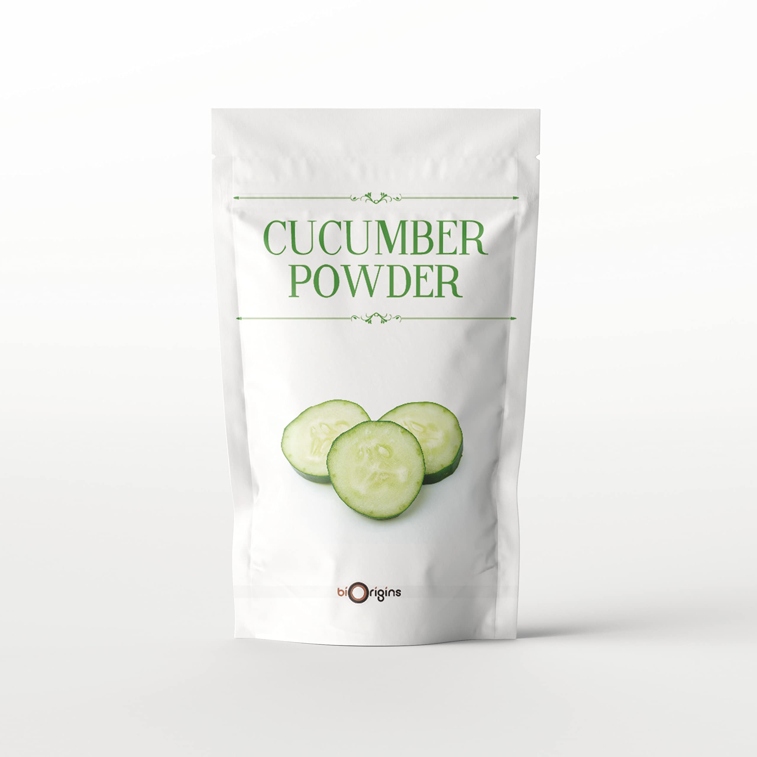 Organic Cucumber Powder 1kg (35.2 oz) - 100% Pure, Natural & Vegan - Perfect for Smoothies, Skincare & DIY Beauty Recipes