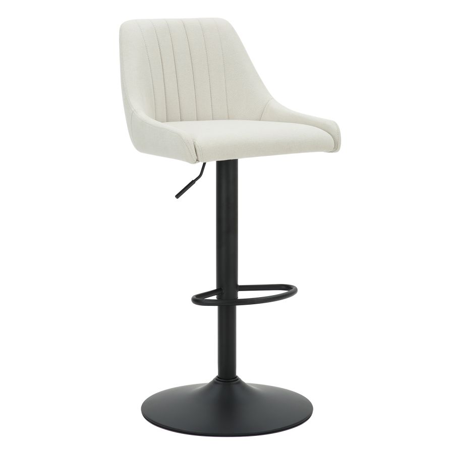 Adjustable Height Air Lift Swivel Stool - Ergonomic Office Chair with Pneumatic Lift for Home & Work - Perfect for Desk Work, Gaming, and Salon Styling