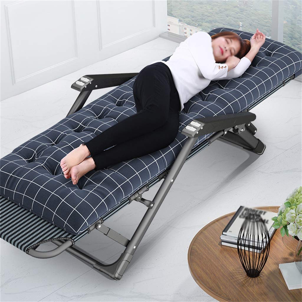 Portable Recliner Lounge Chair - 5 Adjustable Positions for Indoor/Outdoor Use