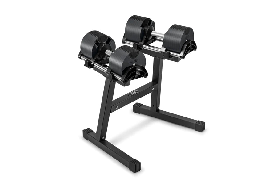 NÜOBELL 80lb Adjustable Dumbbell Set - Classic Weight Lifting Dumbbells for Home Gym, Strength Training & Fitness Workouts - Perfect for Men & Women