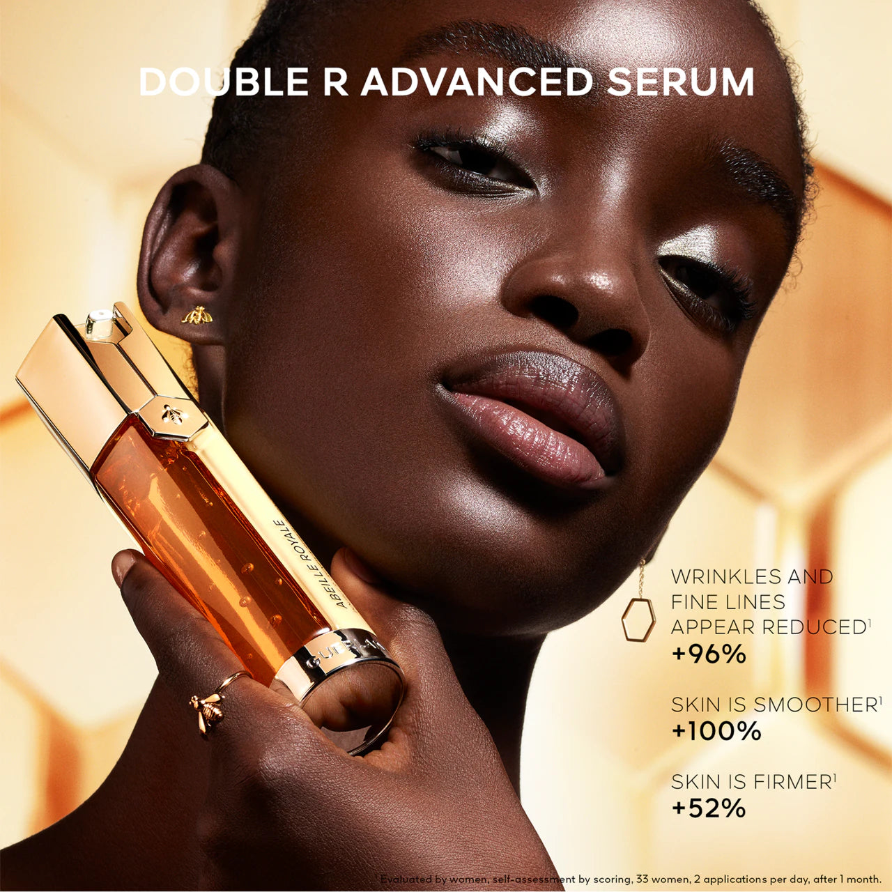 GUERLAIN Abeille Royale Anti-Aging Double R Advanced Serum 50ml - New in Box - Reduce Wrinkles & Boost Skin Radiance - Perfect for Nighttime Skincare Routine & Daily Anti-Aging Treatment