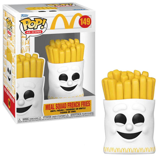 Funko Pop! McDonald's Meal Squad French Fries Vinyl Figure #149 - Collectible Fast Food Toy for Display & Gifts