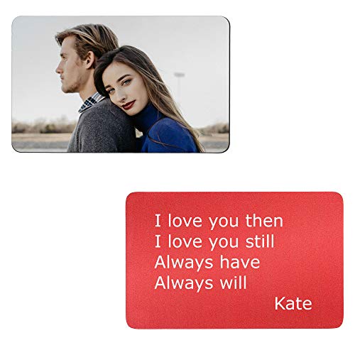 Red: Full Color Photo Printing + Text Engraving