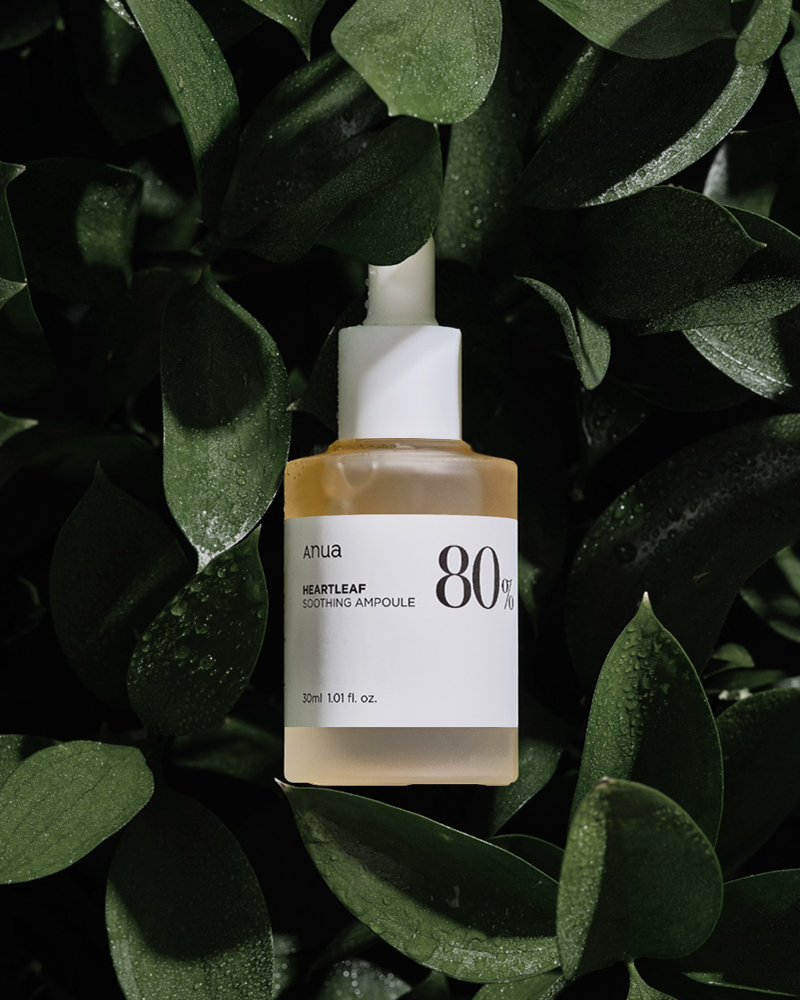 Anua Heartleaf 80% Soothing Ampoule - Korean Skincare for Sensitive Skin, Redness Relief & Hydration | Perfect for Daily Calming Routine & Post-Treatment Care