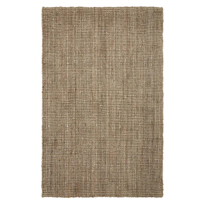 Kula Braided Jute Handwoven Reversible Indoor Area Rug - Eco-Friendly Natural Fiber Floor Mat for Living Room, Bedroom & Nursery Decor