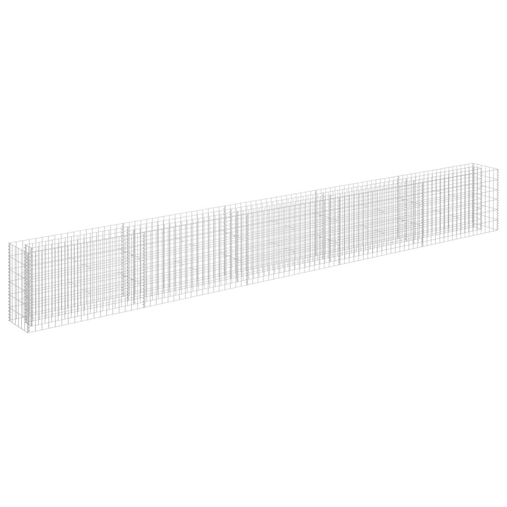 Galvanized Steel Gabion Raised Garden Bed 177.2