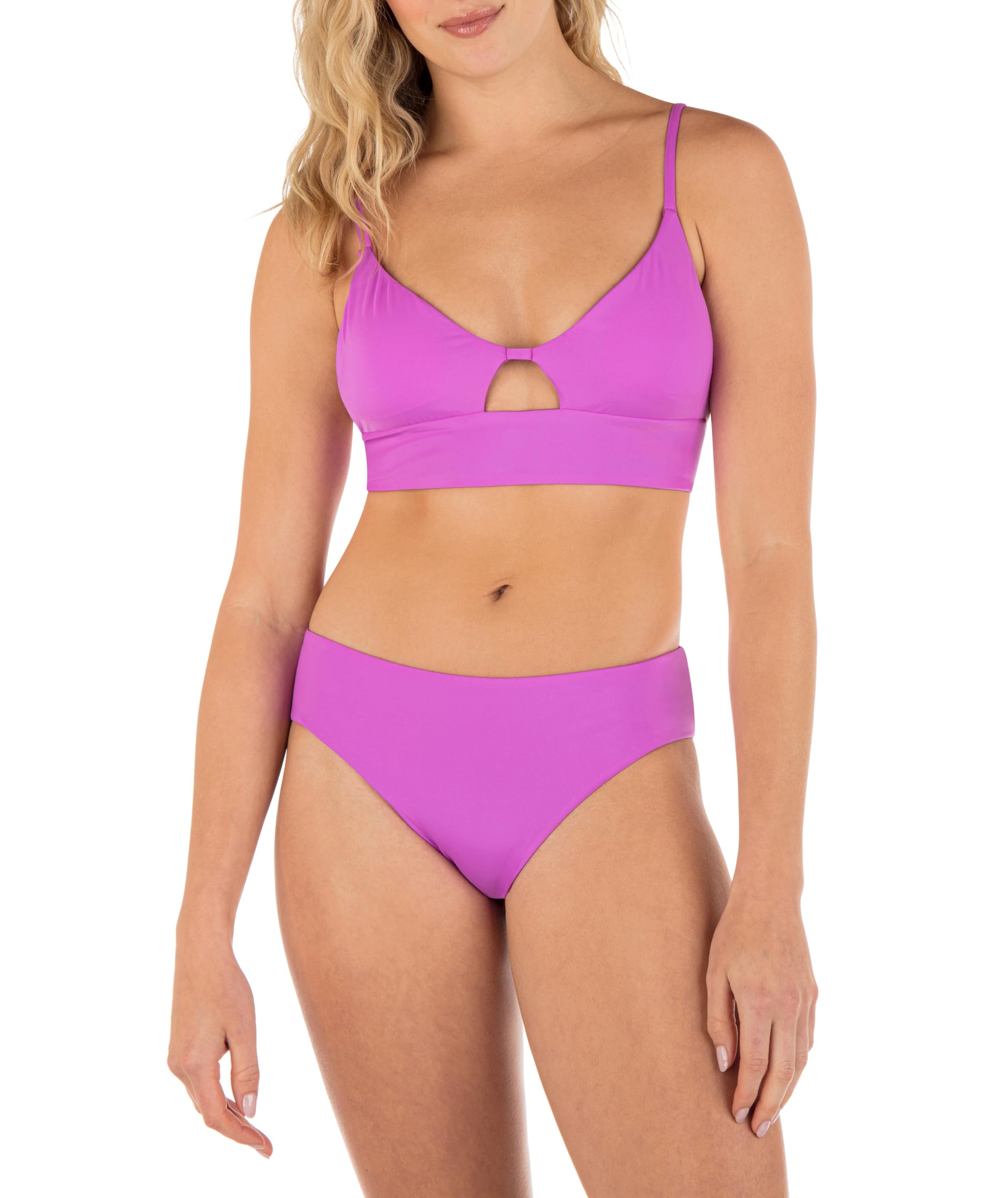 Hurley Women's Bikini Top Bra - Comfortable & Stylish Swimwear for Beach, Pool & Summer Vacations