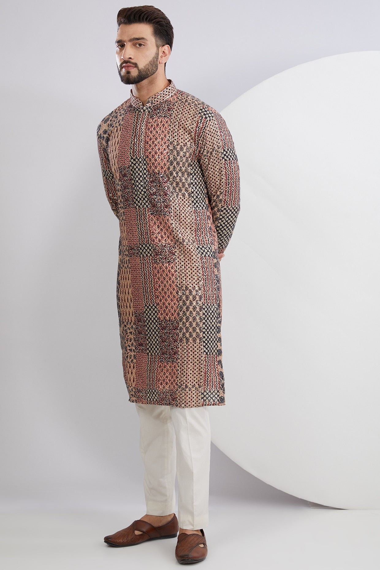 Handmade Kalamkari Print Embroidered Cotton Kurta for Women | Traditional Indian Tunic Top | Perfect for Festivals, Weddings & Casual Wear