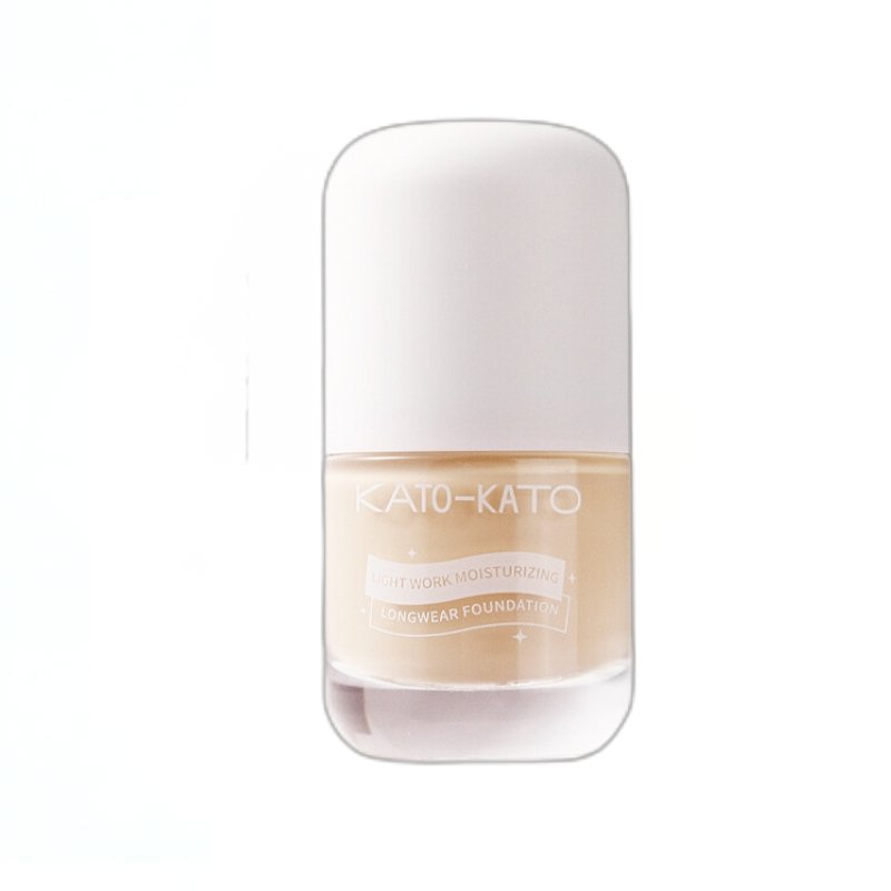 KATO Lightweight Moisturizing Long Wear Foundation - Oil-Free & Full Coverage Makeup for All-Day Wear - Perfect for Daily Use, Work, and Special Occasions