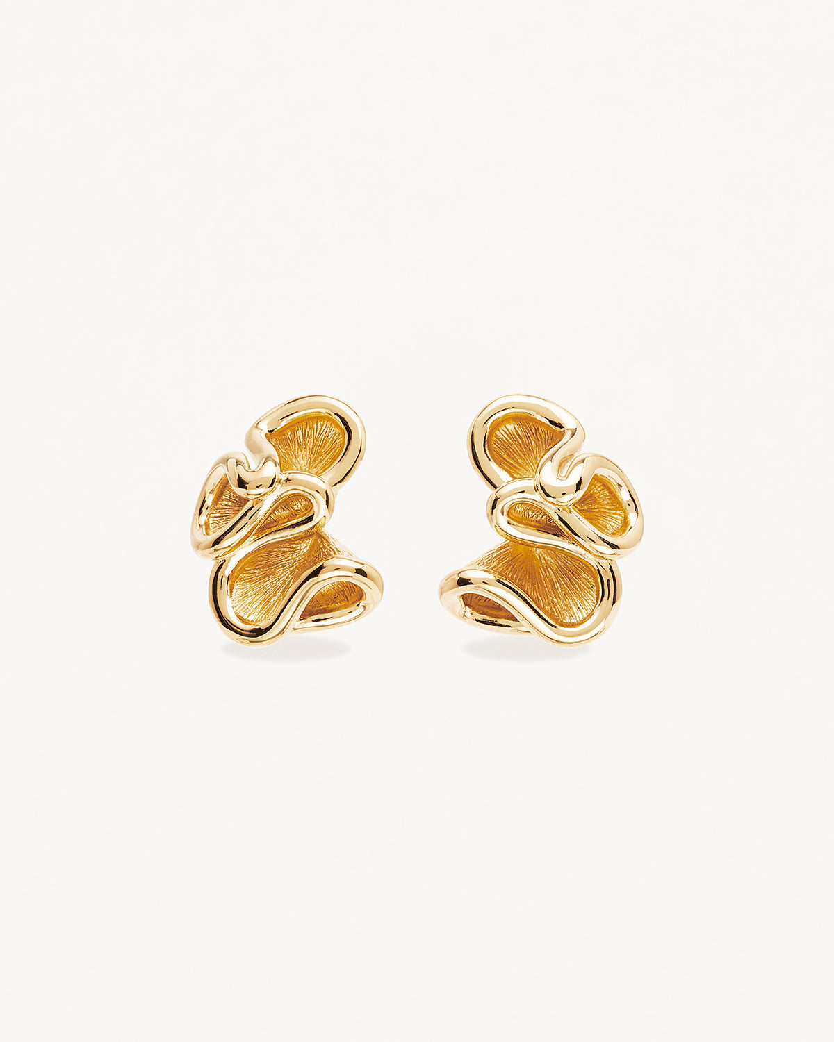 18K Gold Vermeil Joy Earrings - Dainty Huggie Hoop Earrings for Women, Perfect for Everyday Wear, Gift Giving & Special Occasions