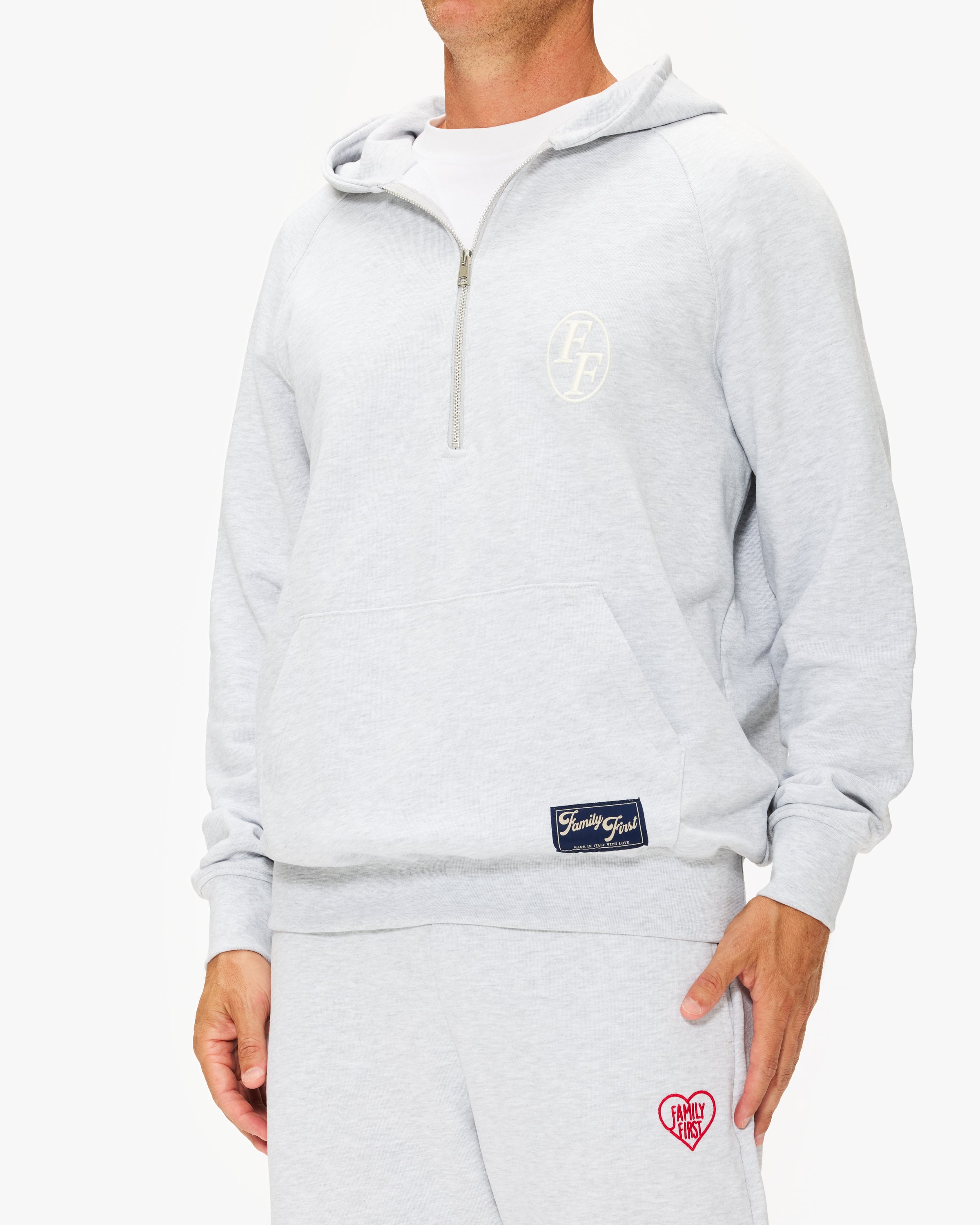 Family First Hoodie Monogram - Custom Embroidered Pullover for Couples & Families - Perfect for Matching Outfits, Gifts & Cozy Winter Wear