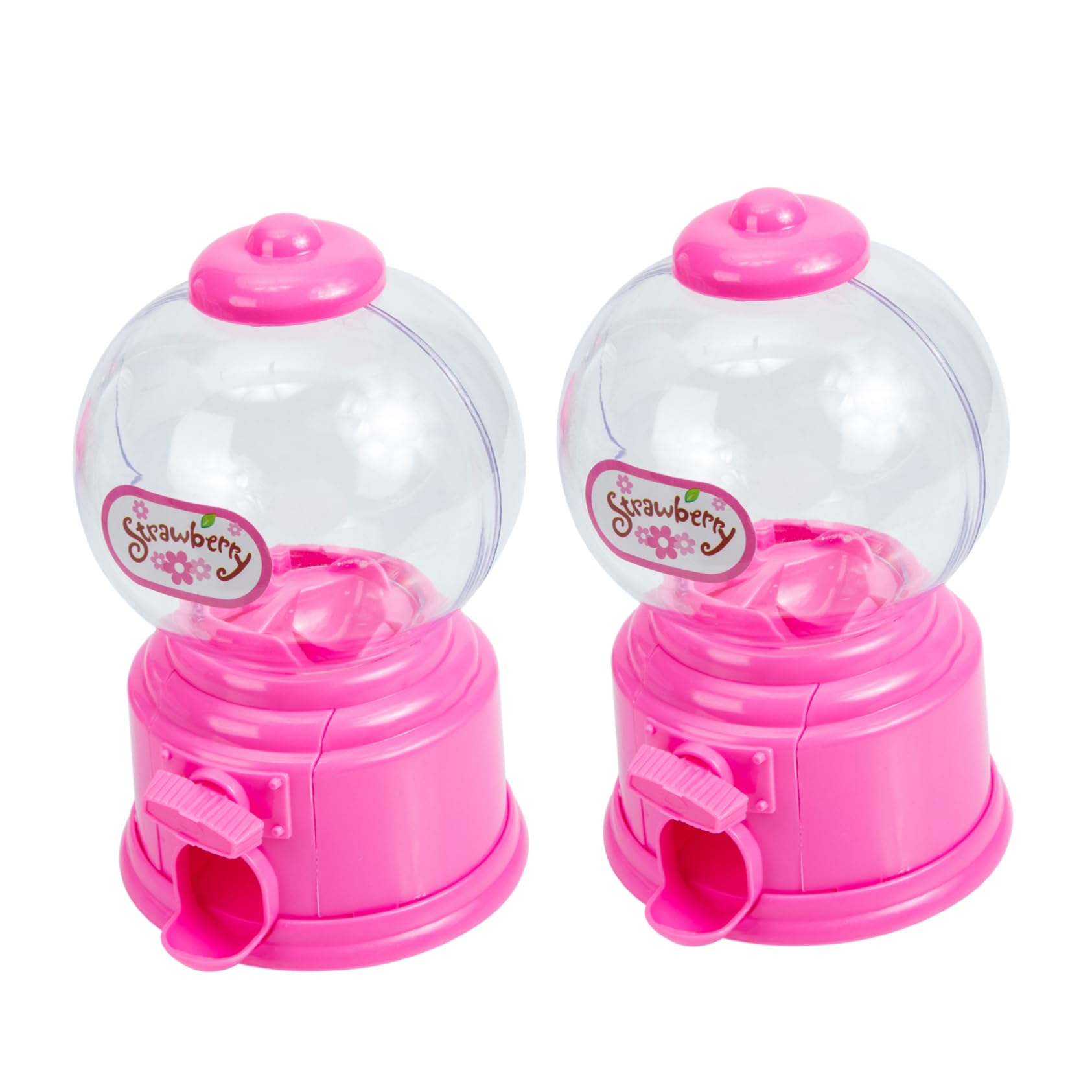 ERINGOGO 6-Piece Mini Twist Sugar Machine - Candy Catcher, Gumball Dispenser, Ice Cream & Nut Toy for Kids - Fun Plastic Coin-Operated Snack Dispenser for Parties, Playrooms & Gift Bags