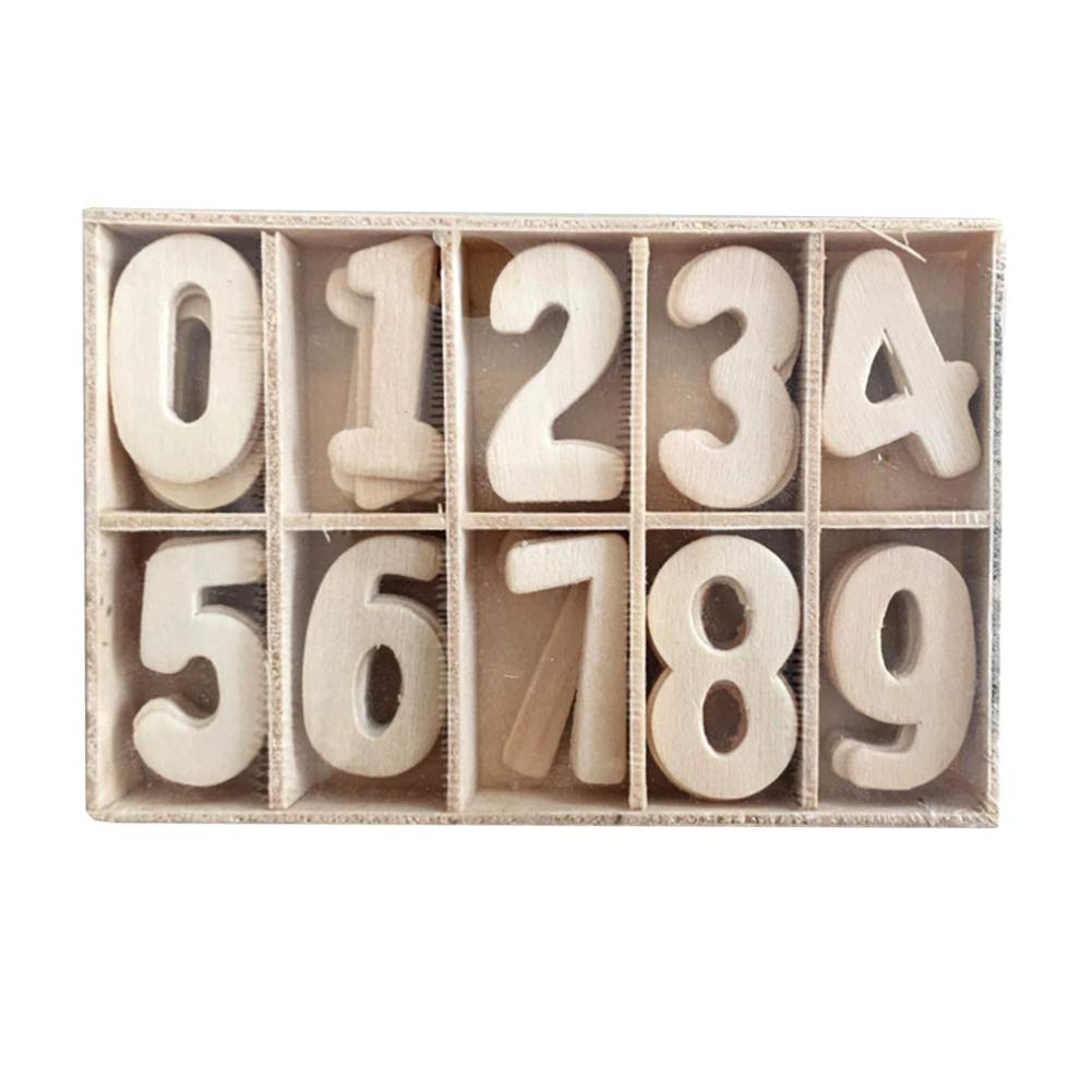 Montessori Wooden Number Activity Set - Math Counting & Learning Building Blocks for Kids Ages 2+ | Educational Preschool Toys for Boys & Girls | Perfect for Homeschooling, Classroom Learning & Early Childhood Development