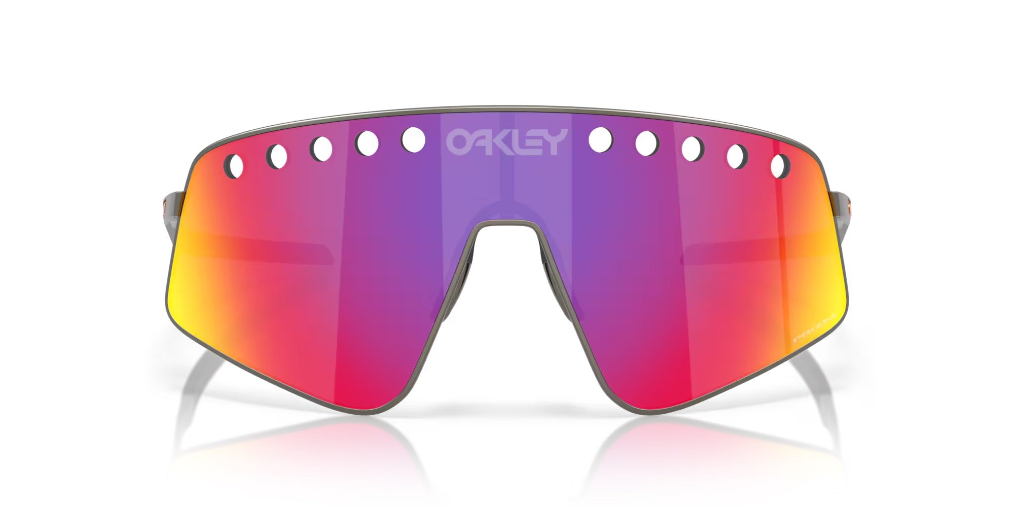 Oakley Sutro TI Sweep Matte Gunmetal Sunglasses with Prizm Road Lens - Ideal for Cycling, Running & Outdoor Sports