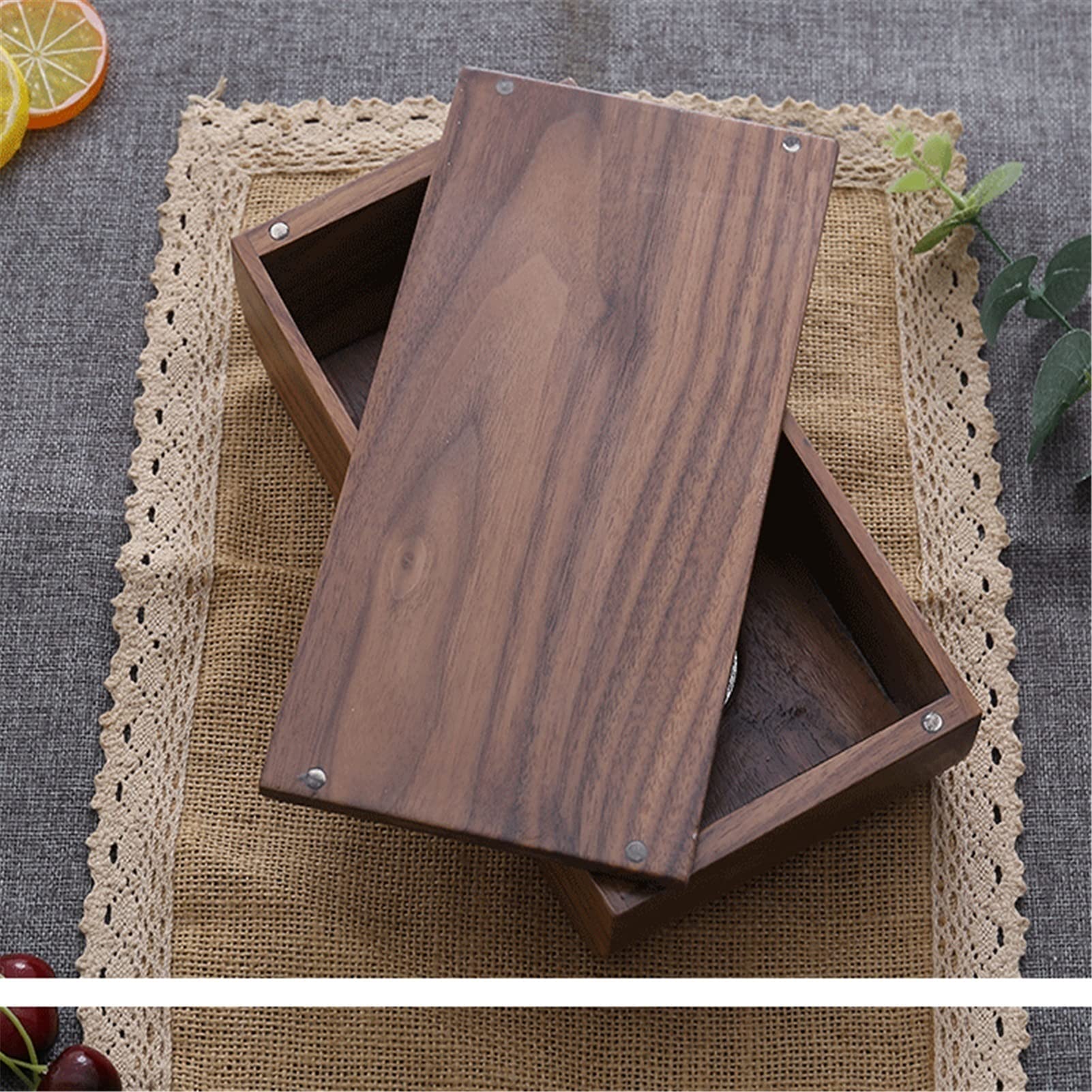 Nordic Style Wooden Tissue Box Holder - Simple Beechwood Napkin Dispenser for Home & Office | Perfect for Living Room, Bathroom, and Kitchen Organization