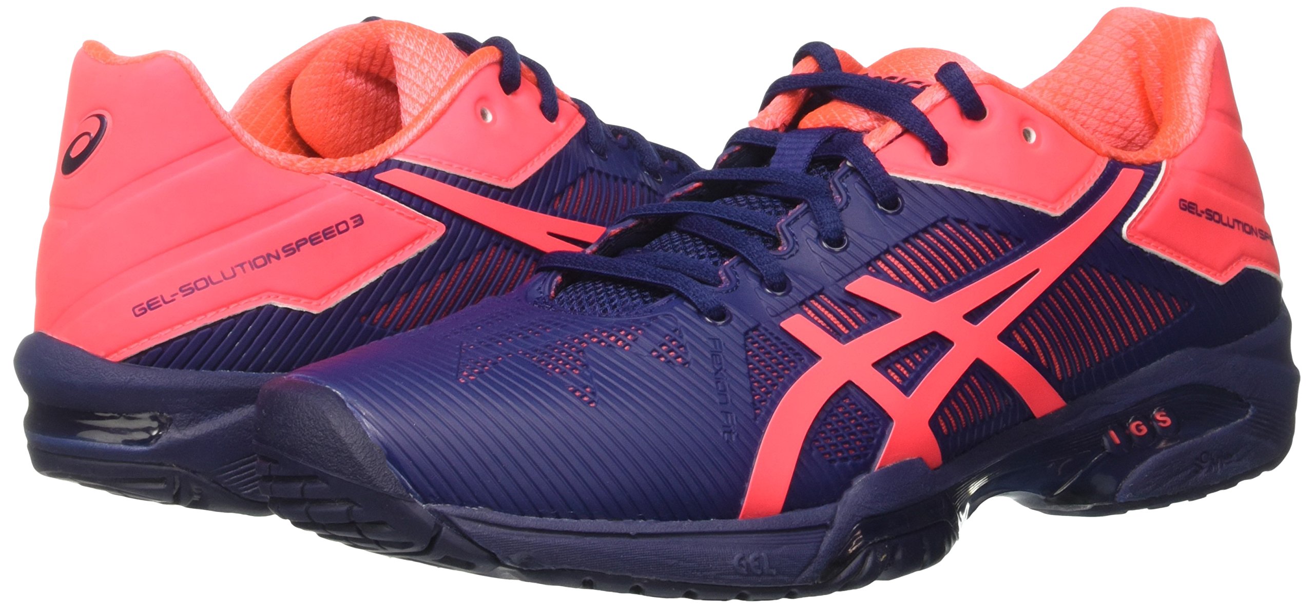 ASICS Gel-Solution Speed 3 Women's Tennis Shoes - Lightweight Performance Sneakers for Court Play & Training - Perfect for Competitive Matches & Daily Workouts