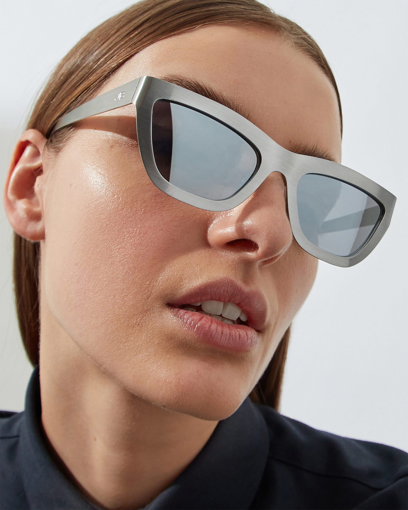 CatEye Silver Mirror Sunglasses - Polarized UV Protection for Men & Women - Perfect for Driving, Running, and Outdoor Activities