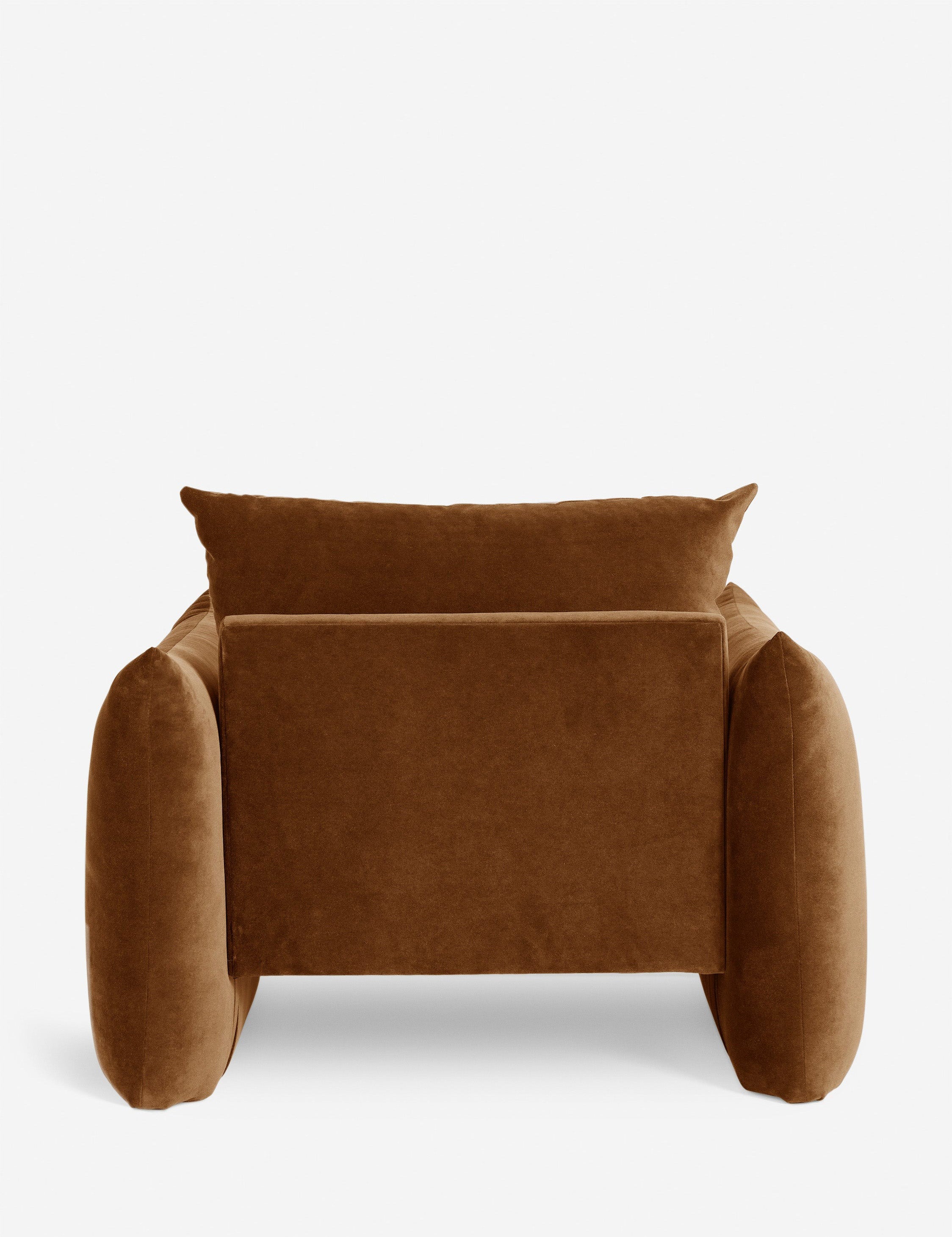 Stylish Banks Accent Chair - Modern Upholstered Lounge Chair for Living Room, Bedroom & Office - Comfortable Reading Chair with Sturdy Wooden Legs