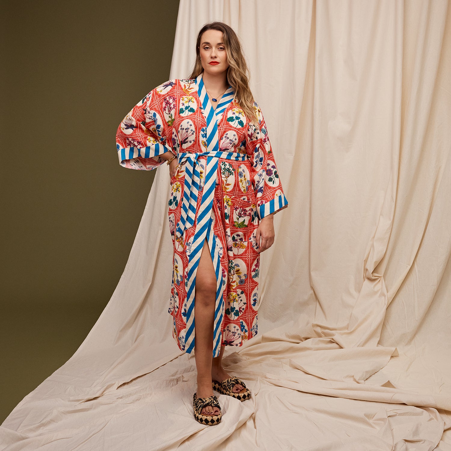 Premium Gigi Cotton Bath Robe for Women - Soft & Absorbent Luxury Spa Robe - Perfect for Home Relaxation, After Shower & Spa Days