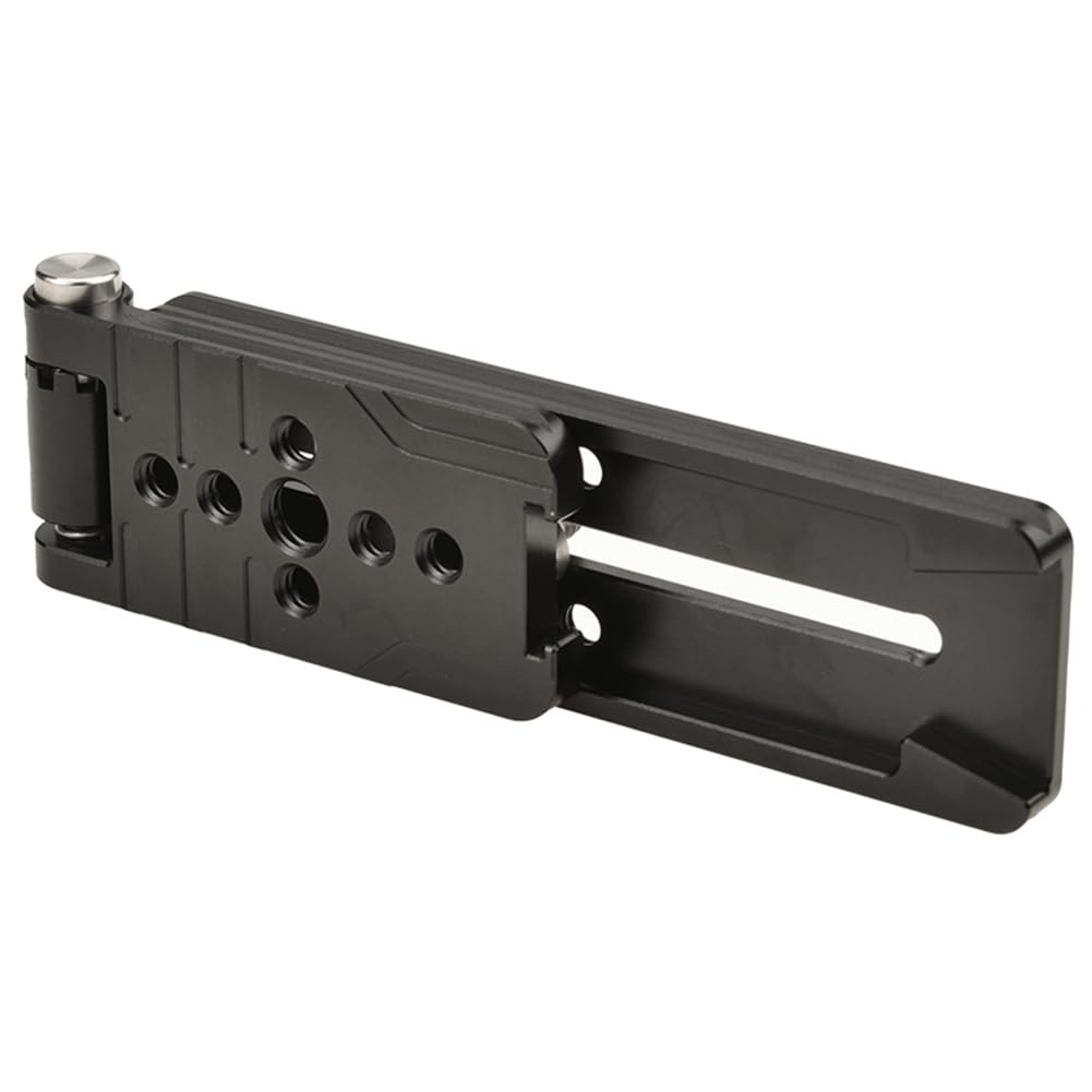 Universal L-Plate L Bracket for DSLR Cameras - Arca-Swiss Compatible Quick Release Plate with Cold Shoe Mount - Vertical & Horizontal Shooting for Tripods - Perfect for Landscape, Portrait & Studio Photography