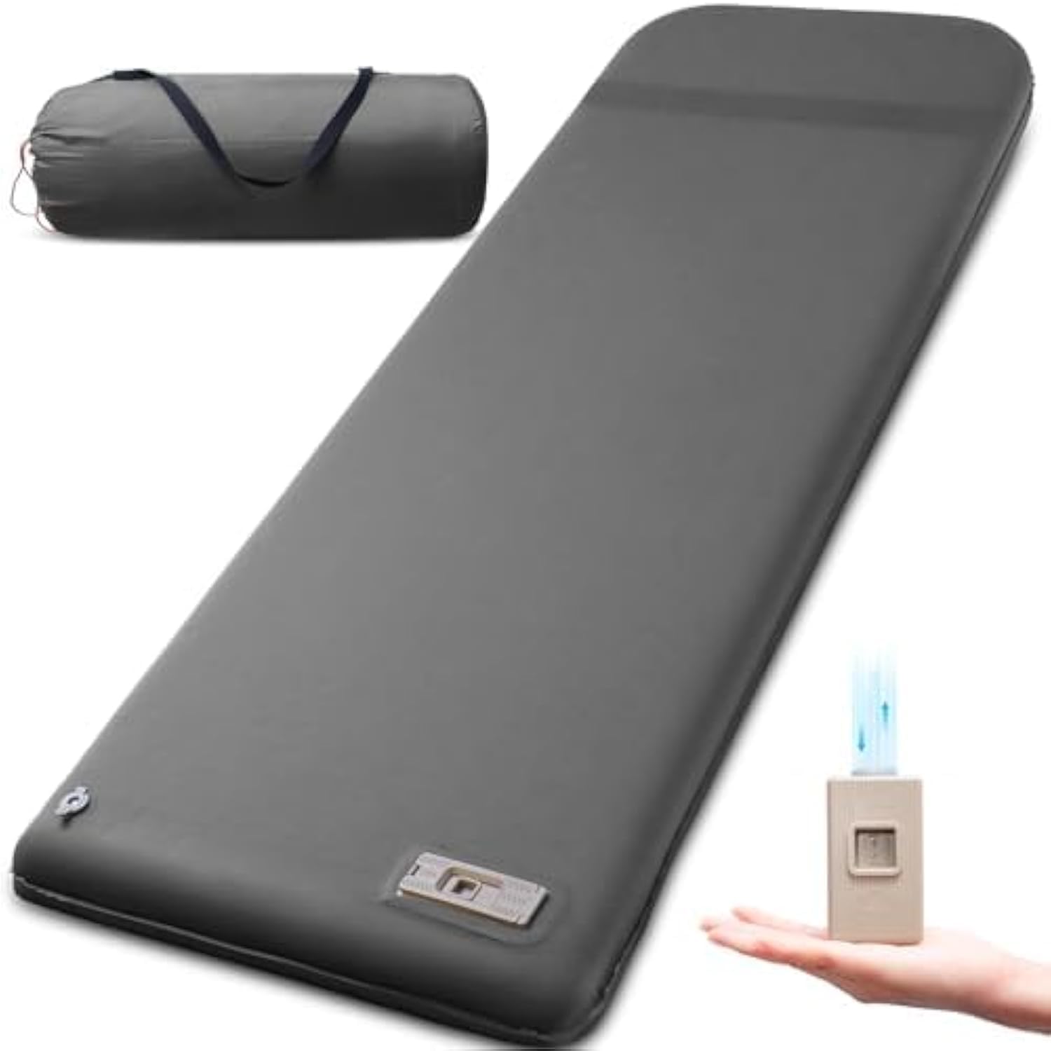 **Self-Inflating Camping Sleeping Pad with Electric Pump - 3.15