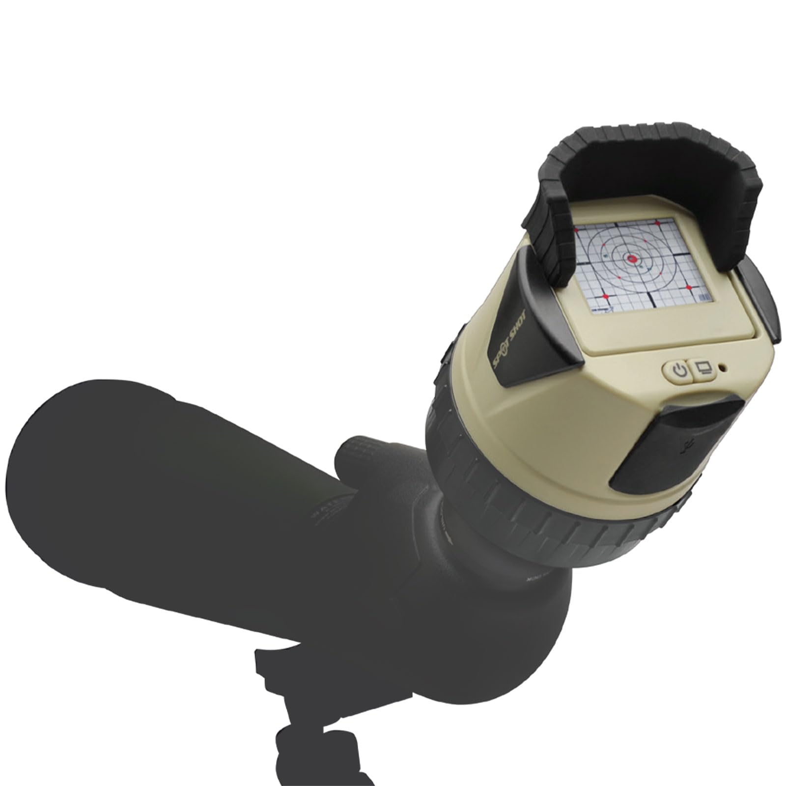 Universal Adjustable Wireless HD Video Wi-Fi Spotting Scope Camera with LCD Screen - Ideal for Live Streaming, Hunting & Bird Watching - Includes Carry Pouch | SME Spot Shot Shooting