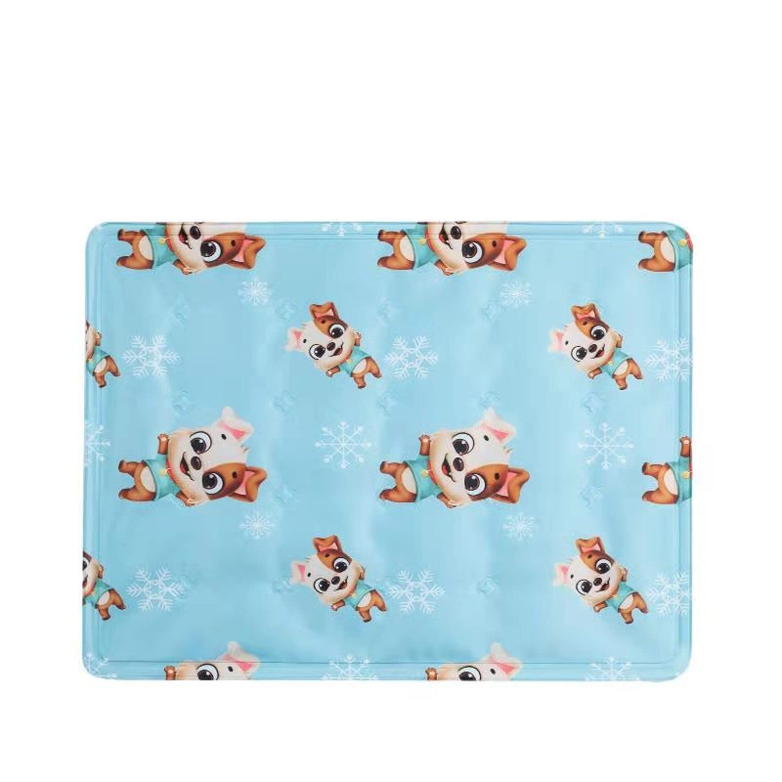 Self-Cooling Pet Mat for Rabbits, Hamsters, Guinea Pigs, Chinchillas & Cats - Ice Cooling Pad for Small Animals in Hot Weather - Perfect for Summer Use at Home, Outdoors or Travel
