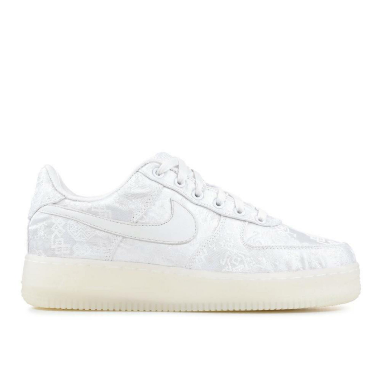 Nike x Clot Air Force 1 Low Silk White 1WORLD 2018 Sneakers - Limited Edition Collaboration Shoes for Men, Streetwear Fashion & Casual Wear