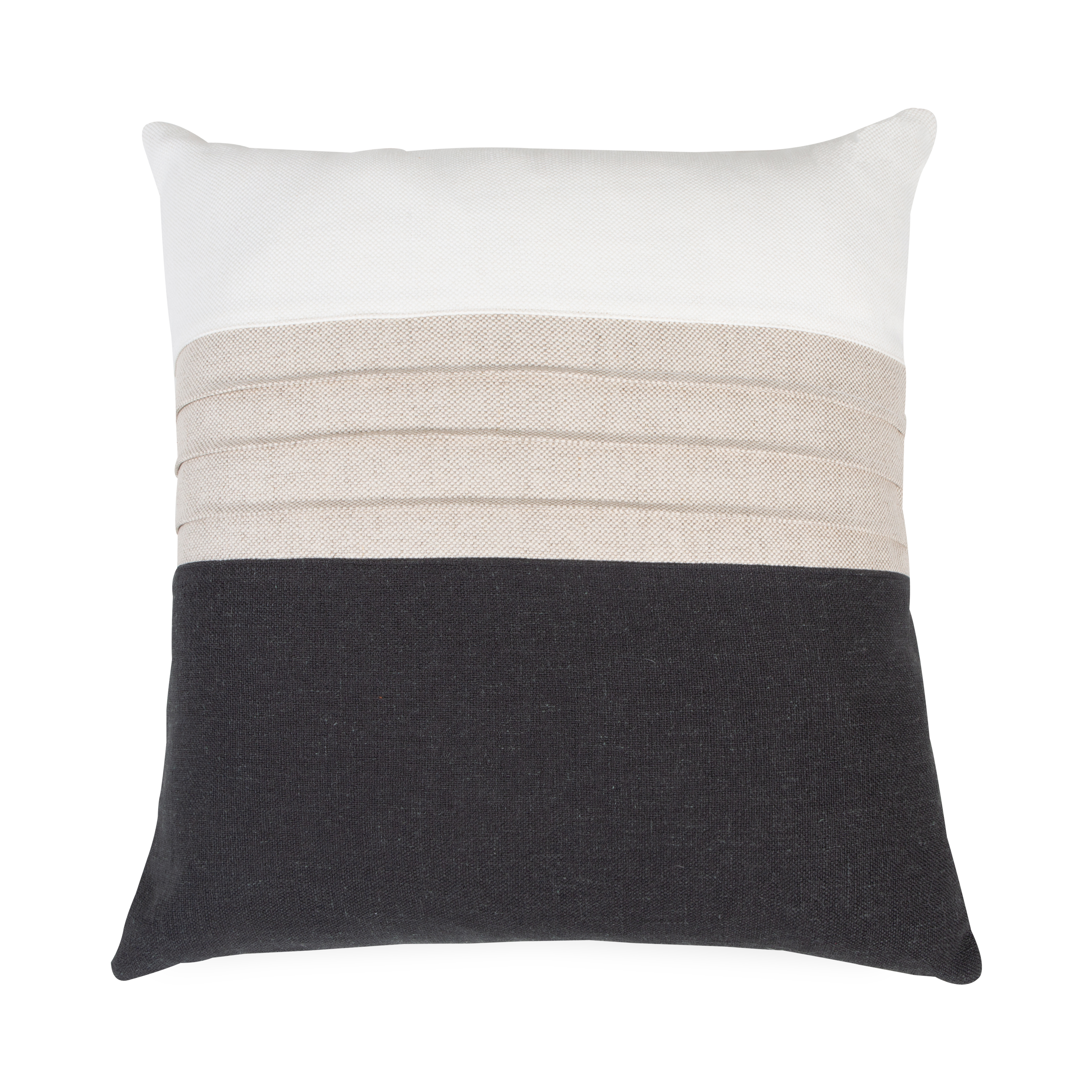 Soft and Supportive Pleated Pillow for Side, Back, and Stomach Sleepers - Perfect for Bed, Couch, and Travel Use