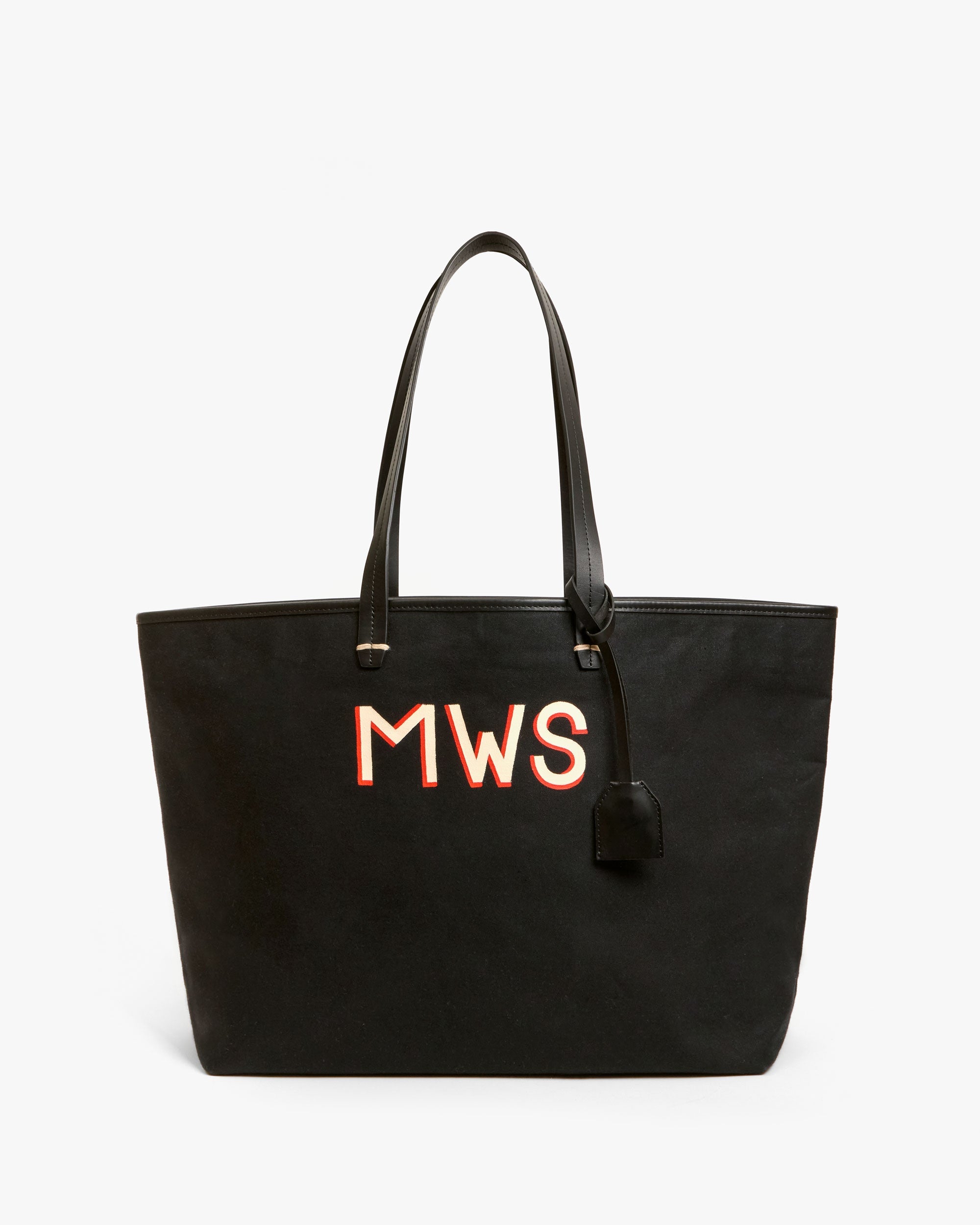 Volie Black Canvas Tote Bag - Stylish & Durable for Women - Perfect for Work, Shopping & Travel