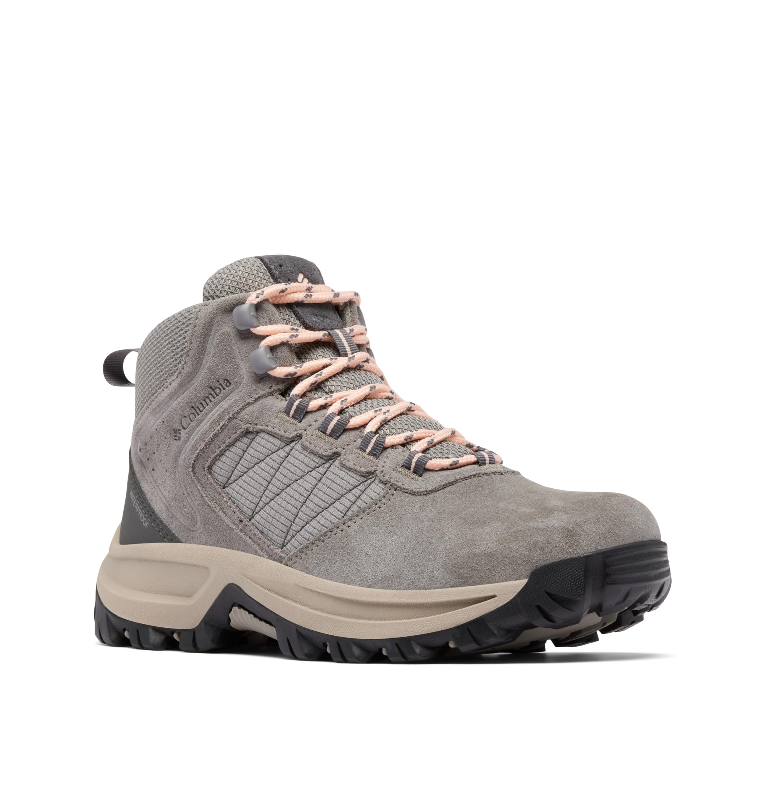 Columbia Women's Transverse Suede Hiking Boots - Waterproof Outdoor Shoes for Trail Walking & Light Trekking - Perfect for Hiking, Camping & Everyday Wear