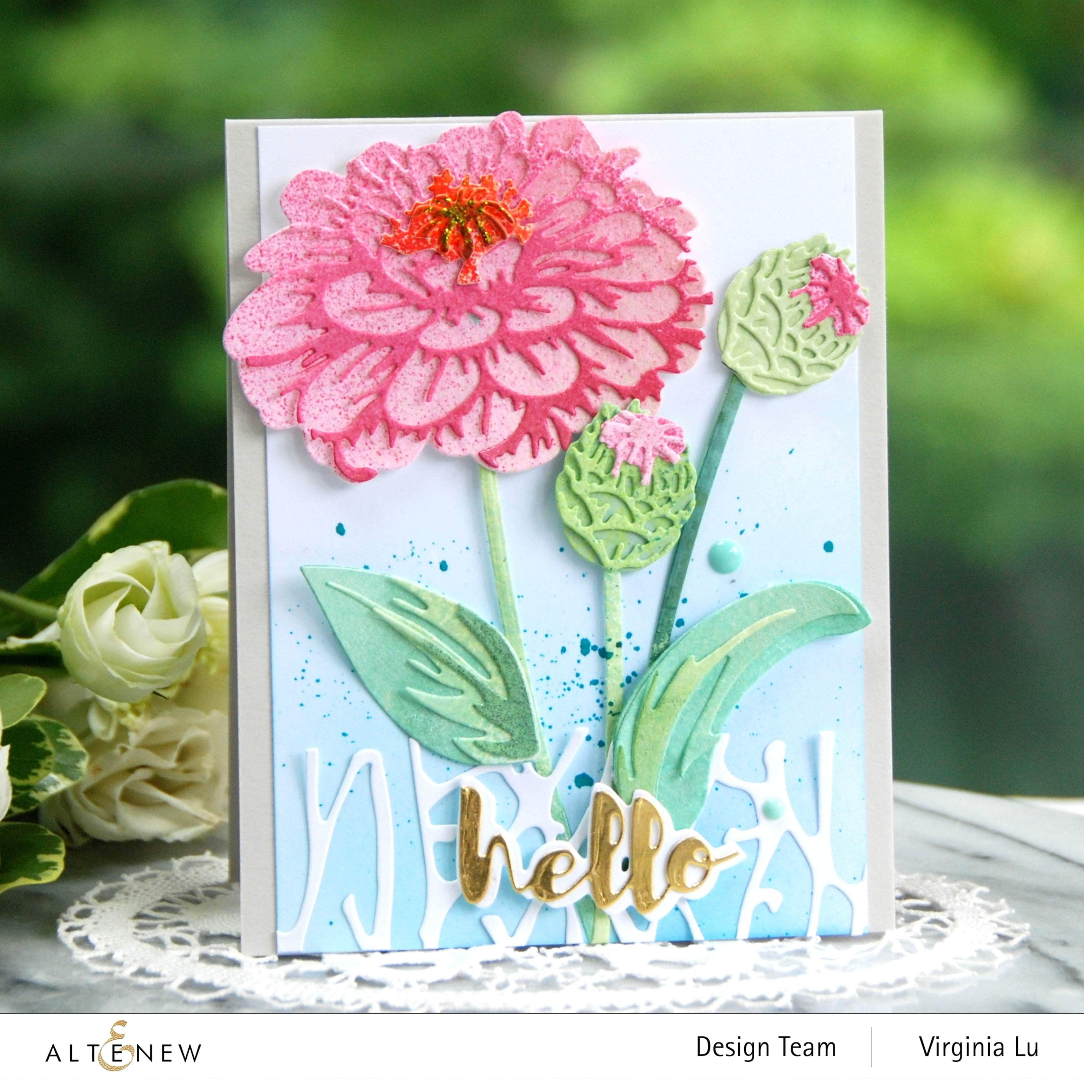 California Giants Layering Die Set for Paper Flower Crafting – DIY Scrapbooking, Card Making & Home Decor Projects