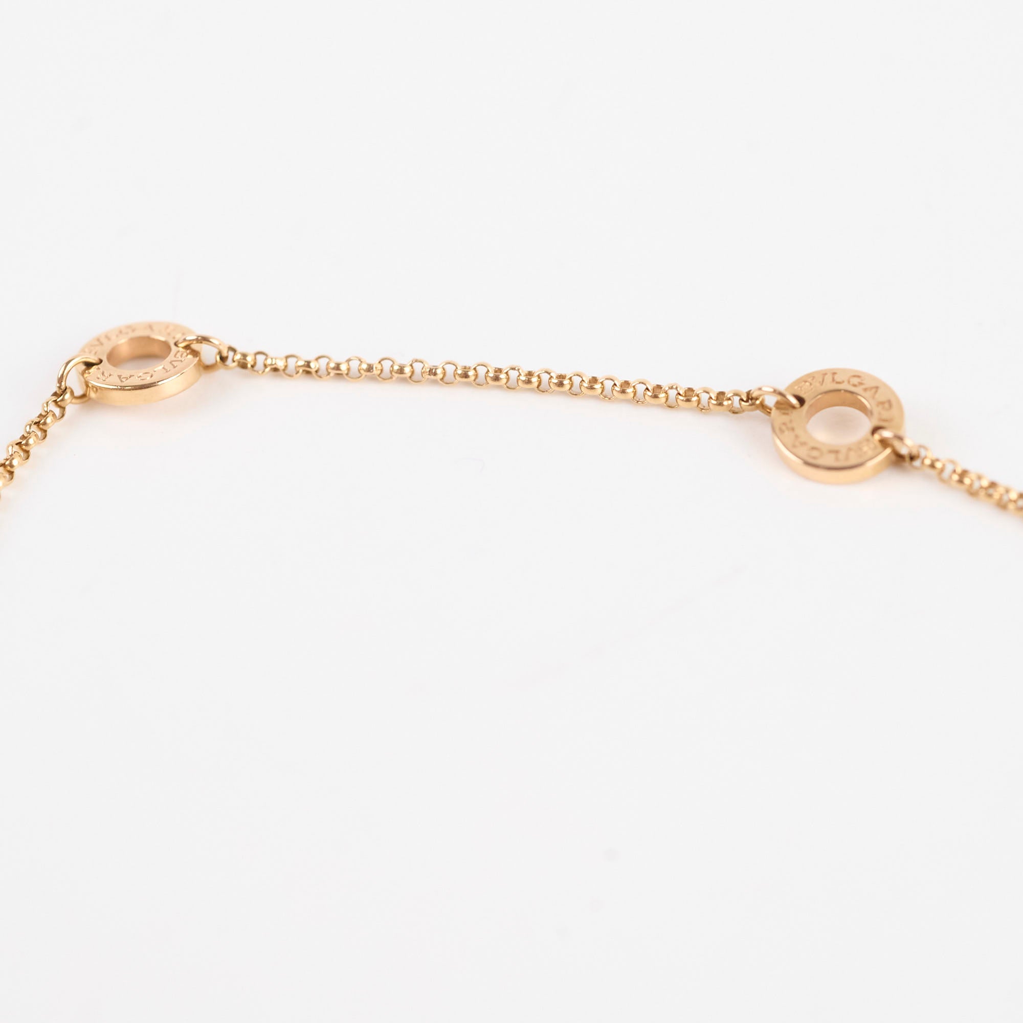 Bulgari Mini B.Zero1 Necklace in 18K Pink Gold - Elegant Luxury Jewelry for Women, Perfect for Parties, Weddings & Special Occasions