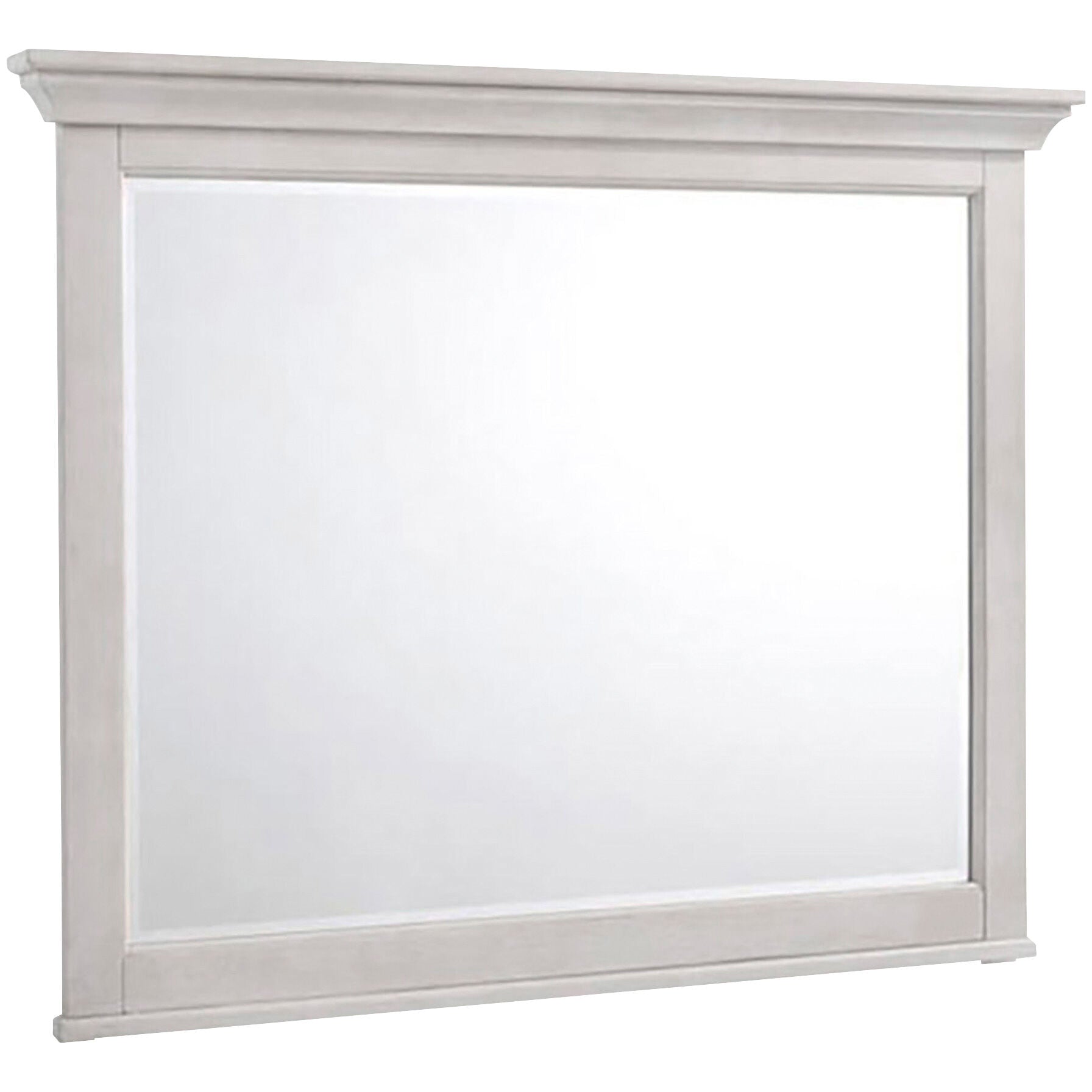 San Mateo Mirror - Full-Length Wall Mirror with Rustic Wood Frame for Home Decor, Bedroom, Living Room & Entryway