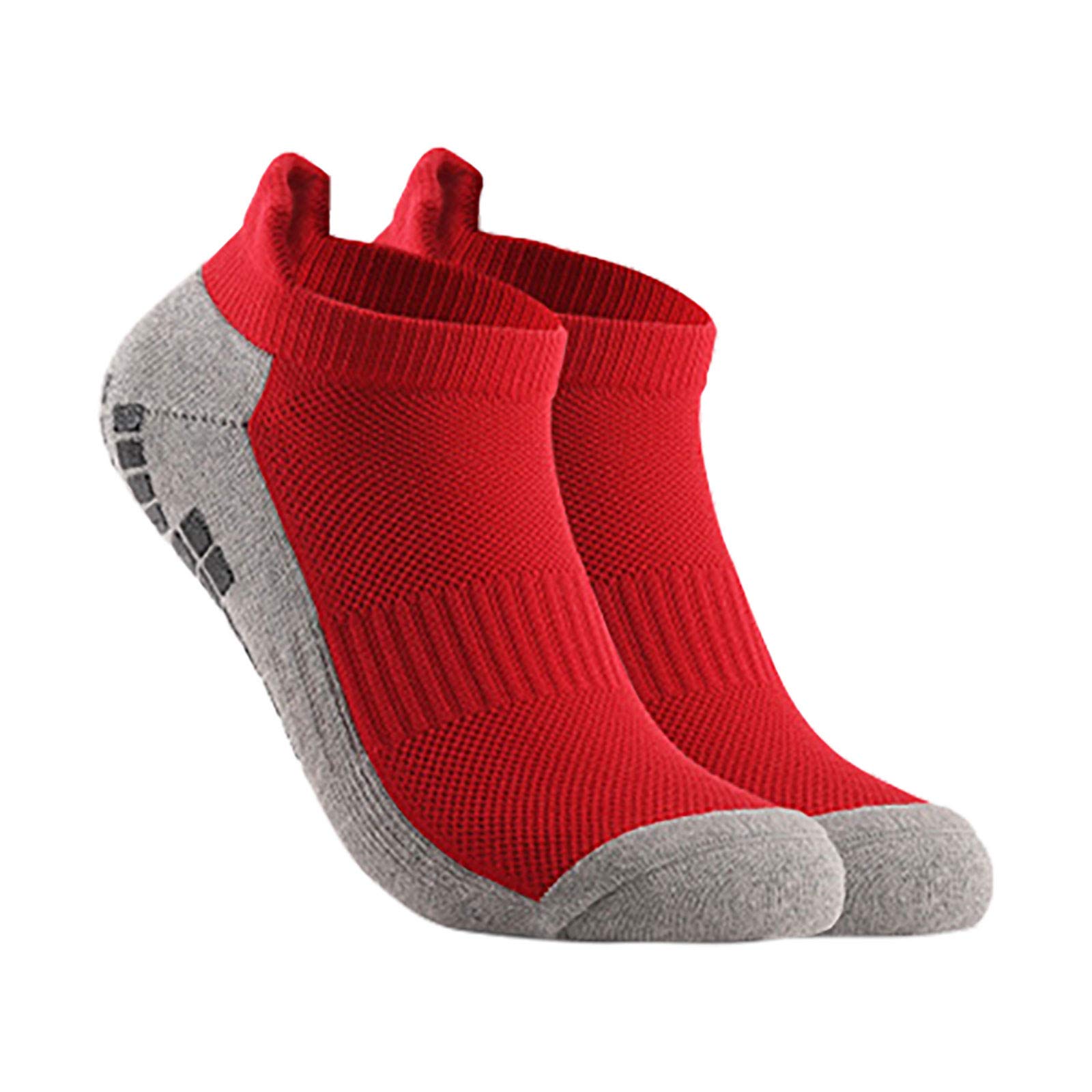 Breathable Low-Cut Soccer Socks for Men & Women - Comfortable Athletic Socks for Walking, Running & Sports - Moisture-Wicking Boot Socks for All-Day Wear (Perfect for Soccer, Gym & Casual Use)