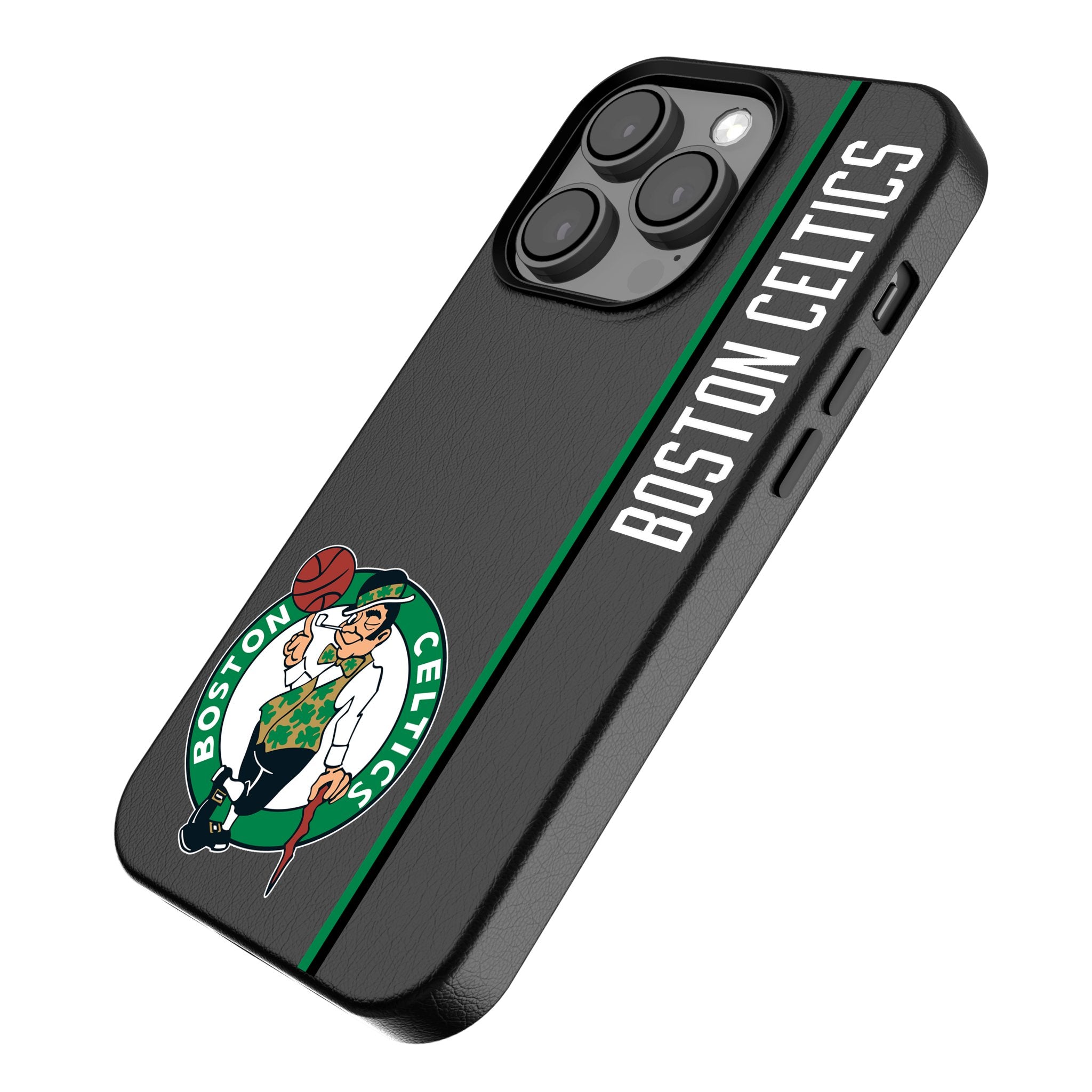 Boston Celtics MagSafe Compatible Phone Case for iPhone 13/14/15 Pro Max - Durable Protective Cover for Basketball Fans & Celtics Supporters - Perfect for Game Days & Everyday Use