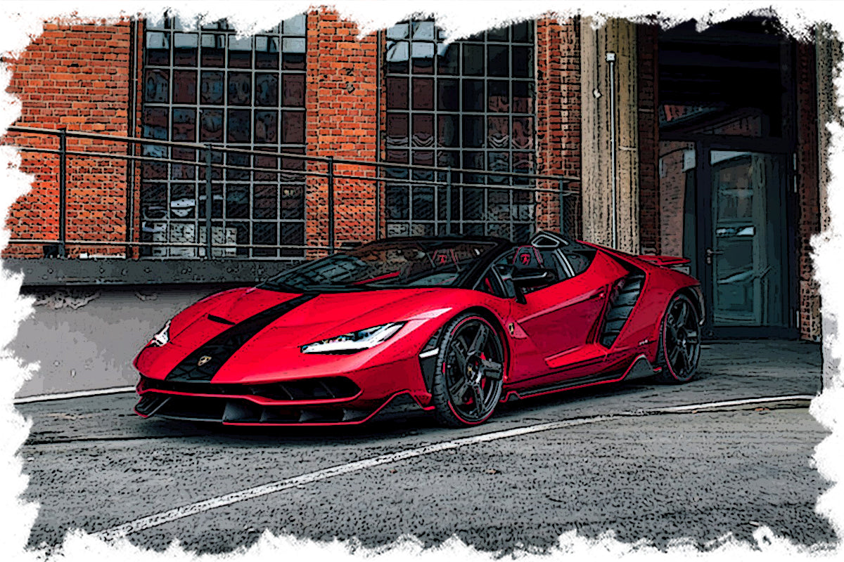 1:43 Scale Lamborghini Centenario Roadster LP770-4 Diecast Model Car - 2016 Limited Edition Collectible for Car Enthusiasts | Perfect for Display, Gifts, and Model Car Collections