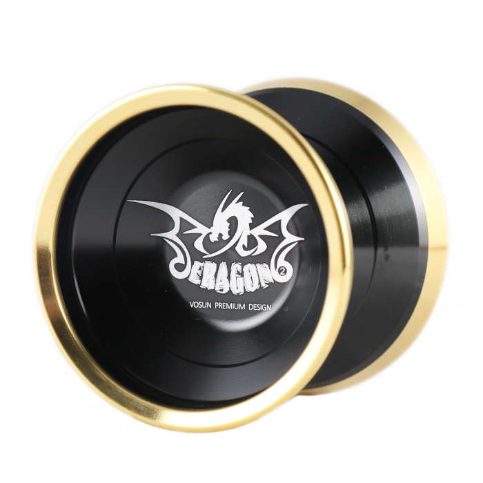 Vosun Eragon 2 Professional Yo-Yo - Bimetal Design for Advanced Players - Perfect for Competition & Trick Performance