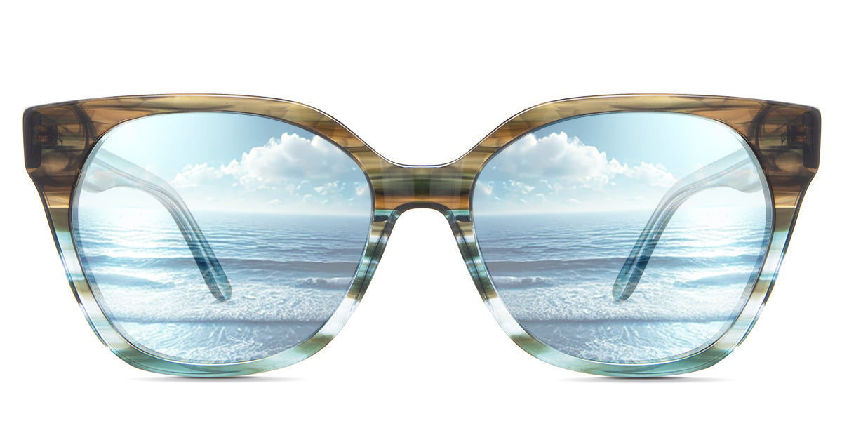 Josie Women's Prescription Tinted Glasses - Fashionable & UV Protection Eyewear for Reading, Driving & Outdoor Activities