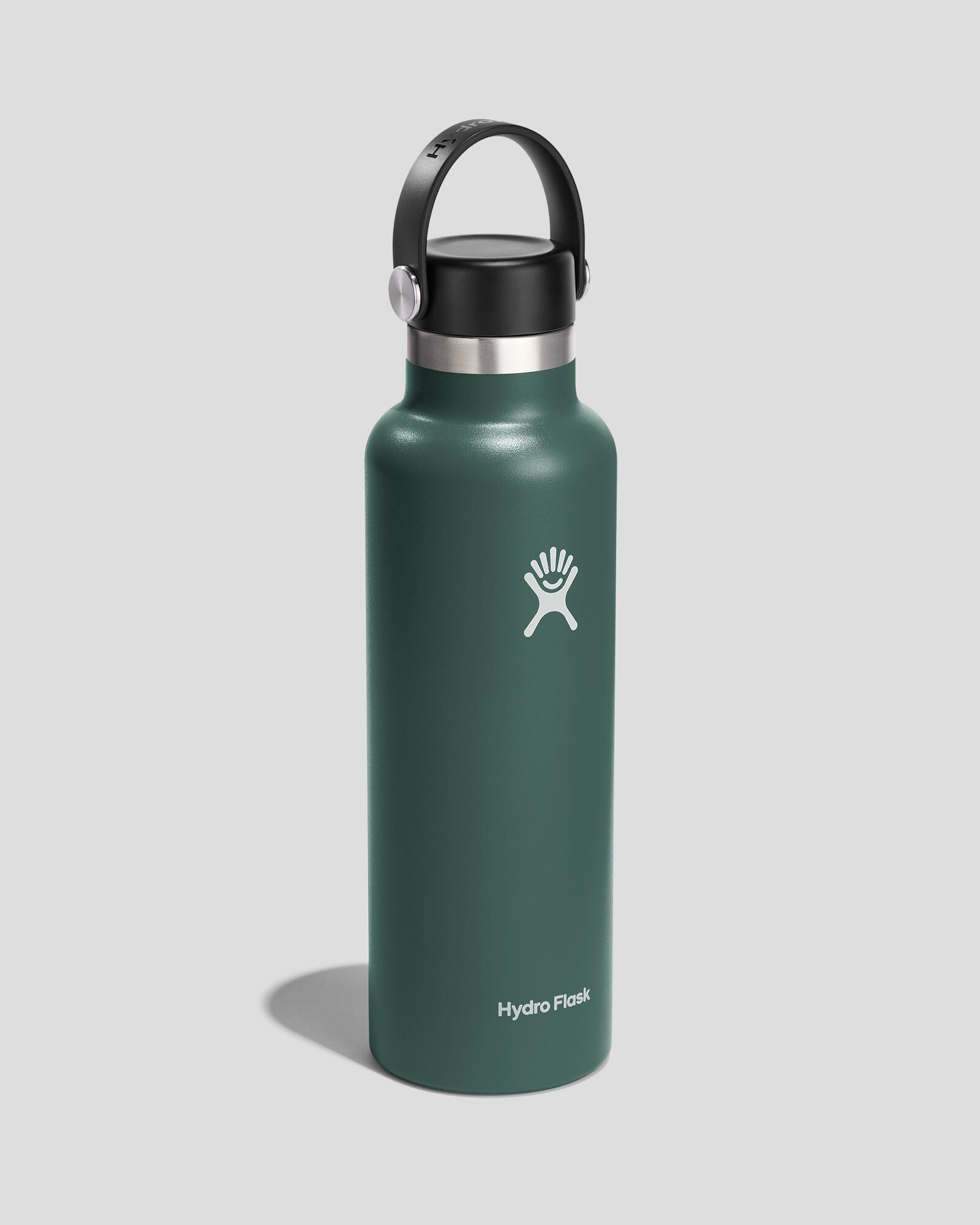 Hydro Flask Standard Mouth Water Bottle 621ml (21oz) - Insulated Stainless Steel Vacuum Flask for Hot & Cold Drinks - Perfect for Hiking, Gym, Travel & Outdoor Activities