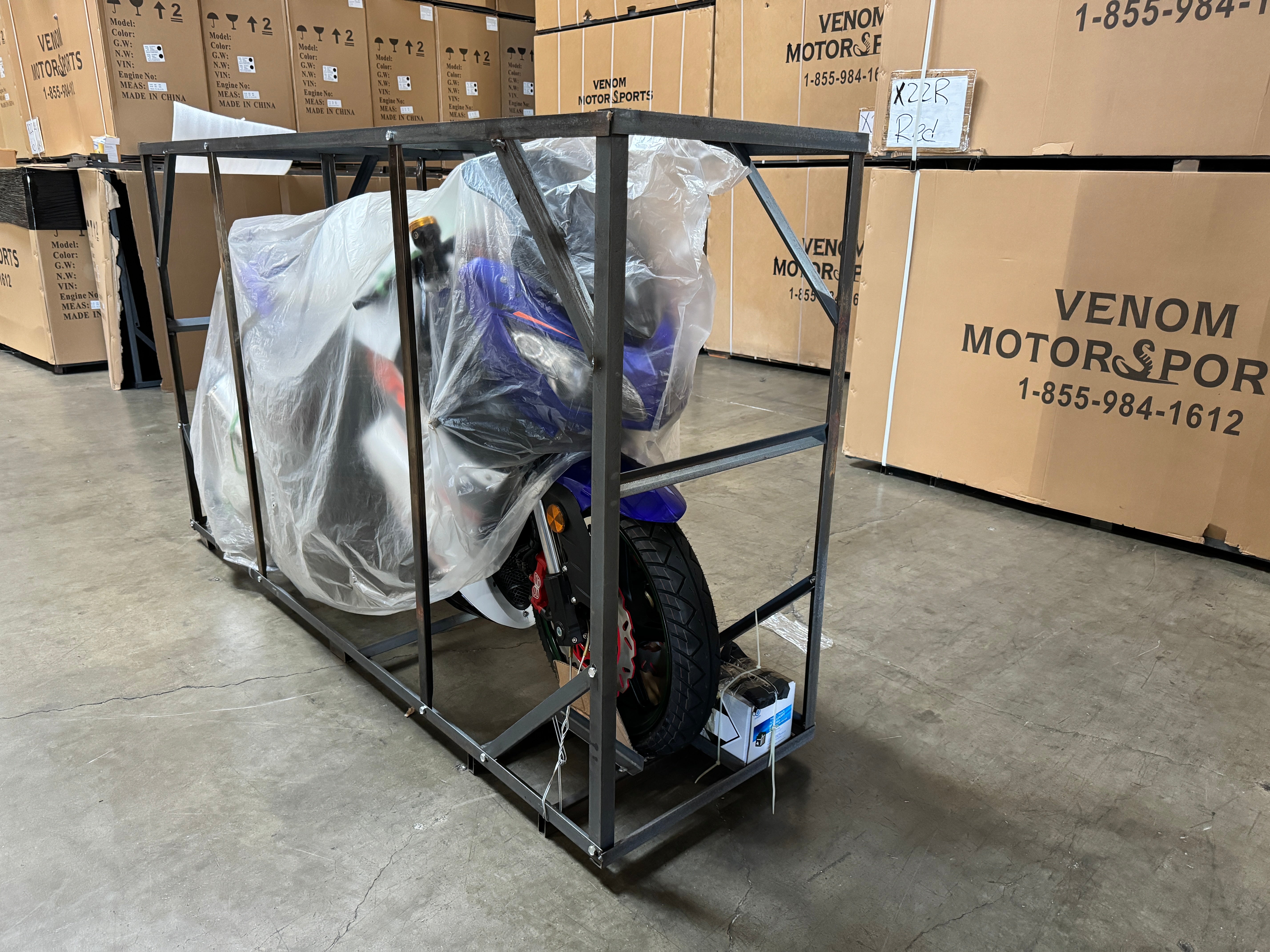 Venom X22R 250cc 5-Speed Motorcycle - Open Box Sale | Perfect for Commuting & Off-Road Adventures