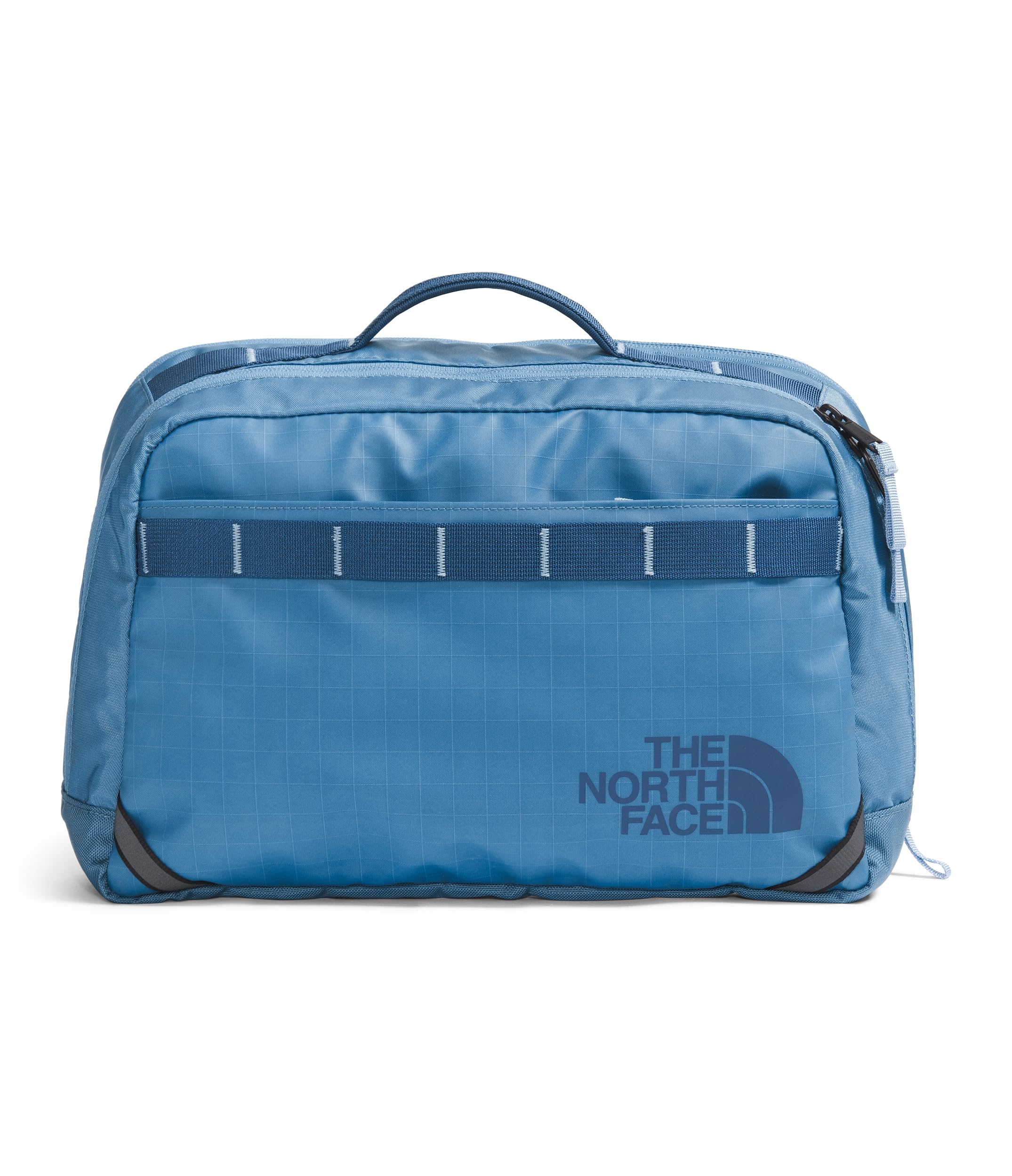 The North Face Base Camp Voyager Sling Bag - Waterproof Travel & Hiking Crossbody Pack (Indigo Stone/Steel Blue/Shady Blue) - Perfect for Outdoor Adventures, Commuting & Daily Use