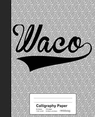 Premium WACO Calligraphy Practice Notebook - Weezag Smooth Writing Paper for Brush Pens & Fountain Pens | Ideal for Hand Lettering, Journaling & Artistic Creations