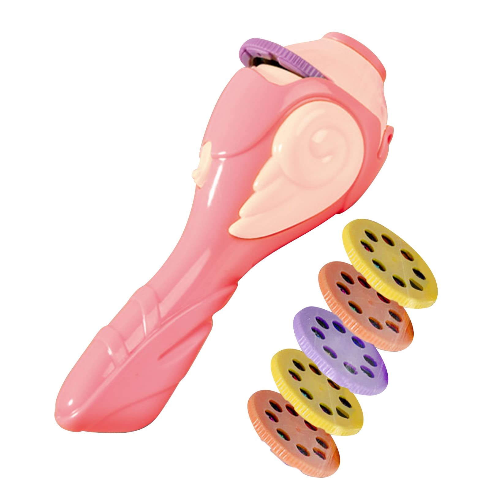 Kids' Luminous Projection Flashlight - Early Learning Educational Toy with Cartoon Images for Boys & Girls (Pink) | Bedtime Storytelling, Nursery Decor & Interactive Play