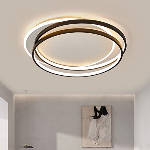 Modern LED Ceiling Lights - Slim Aluminum Recessed Lighting Fixture for Bedroom, Living Room & Home Decor - Energy Efficient Dimmable Downlight for Ambient Lighting