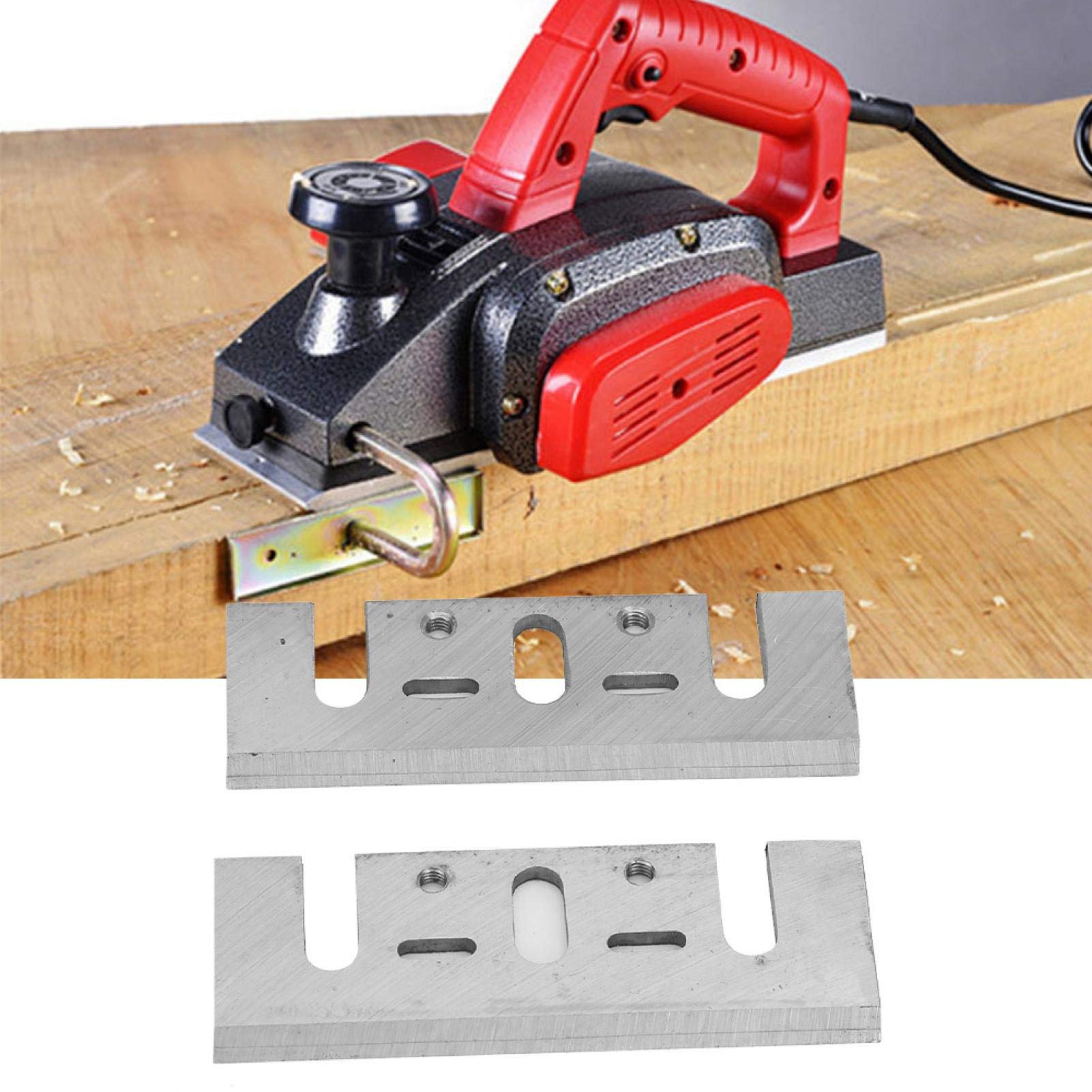 Premium High-Speed Steel Planer Blade - Industrial Strength, No Deformation, Extra Hard & Durable Replacement Blade for Electric Hand Planers - Perfect for Woodworking, Carpentry & DIY Projects