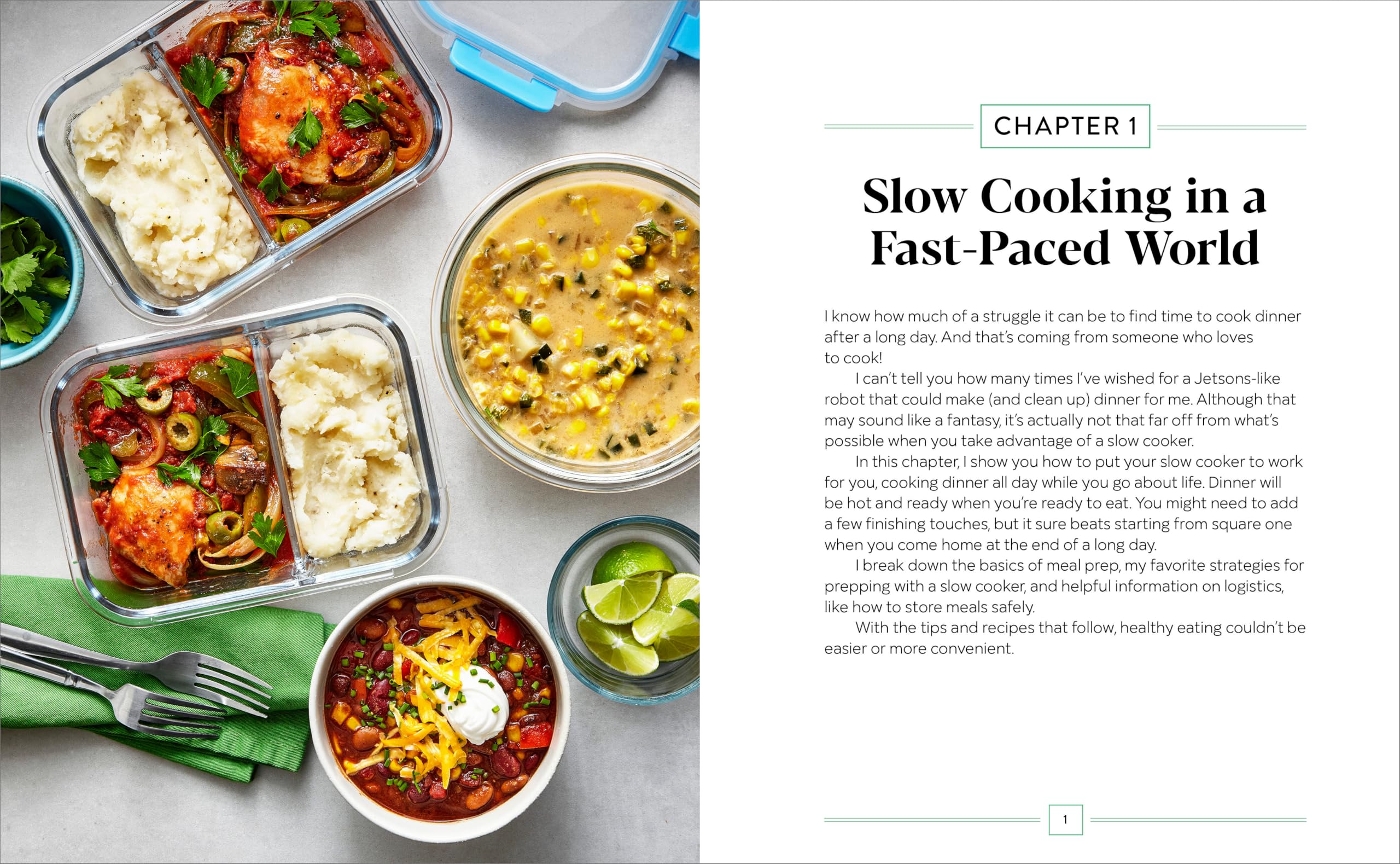 Healthy Meal Prep Slow Cooker Cookbook: Easy Nutritious Recipes for Make-Ahead Meals | Perfect for Busy Weekdays & Meal Planning
