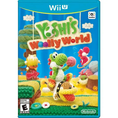 Yoshi's Woolly World - Nintendo Wii U Game | Fun & Colorful Platform Adventure for Kids & Adults - Perfect for Family Game Nights & Casual Play