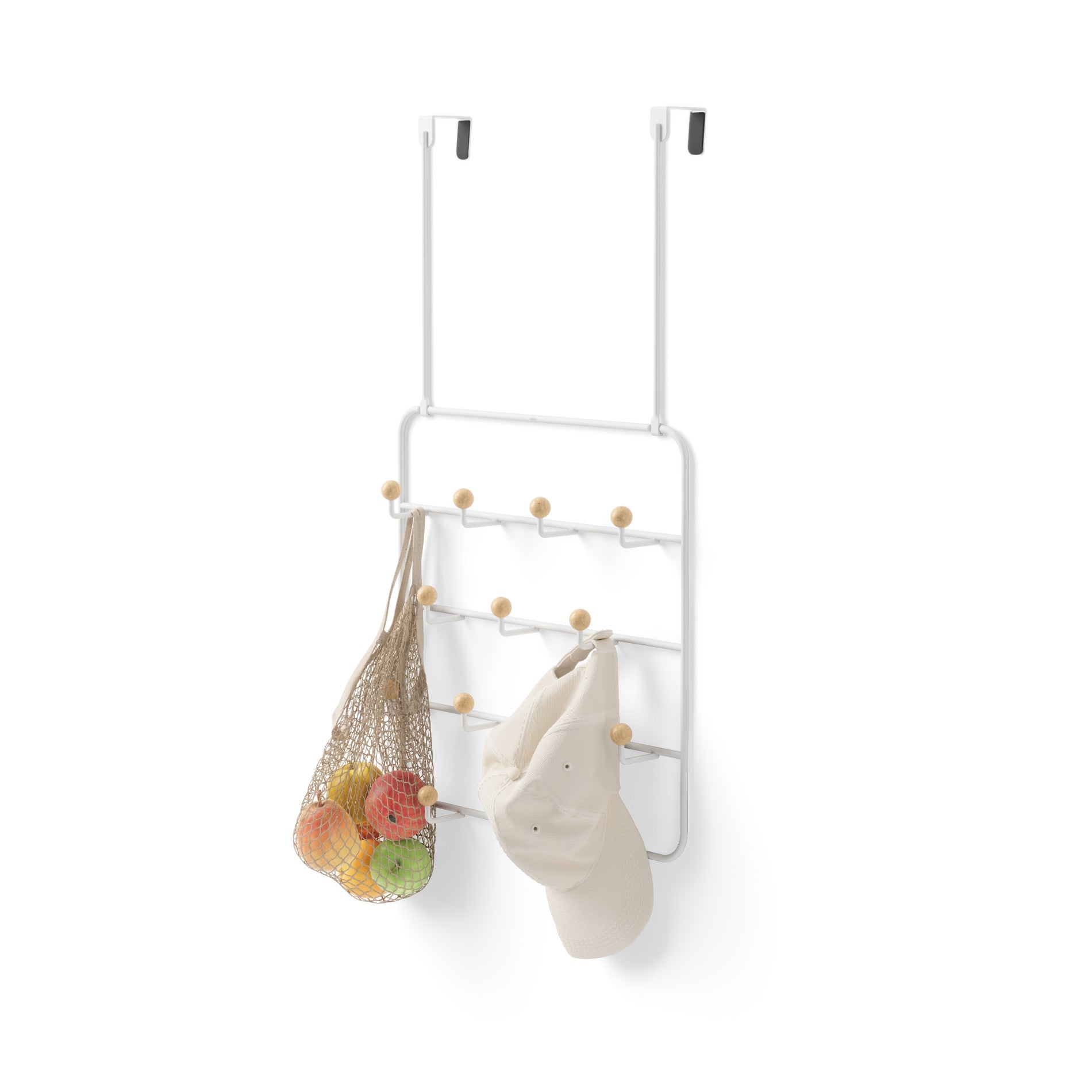 Estique Over The Door Organizer - Space Saving Hanging Storage Solution for Bedroom, Bathroom & Closet Organization