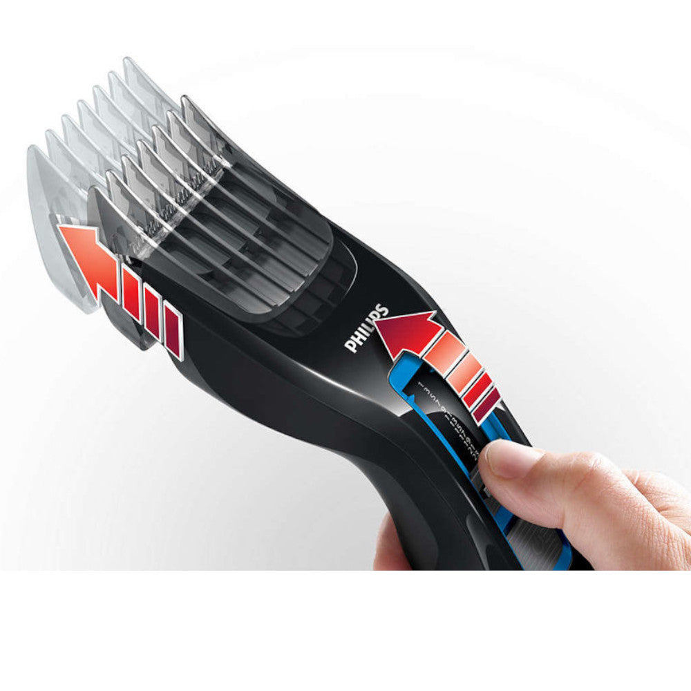 PHILIPS 3000 Series HC3418 Professional Hair Clippers - Refurbished with Home Essentials Warranty | Perfect for Home Haircuts & Barber Styling